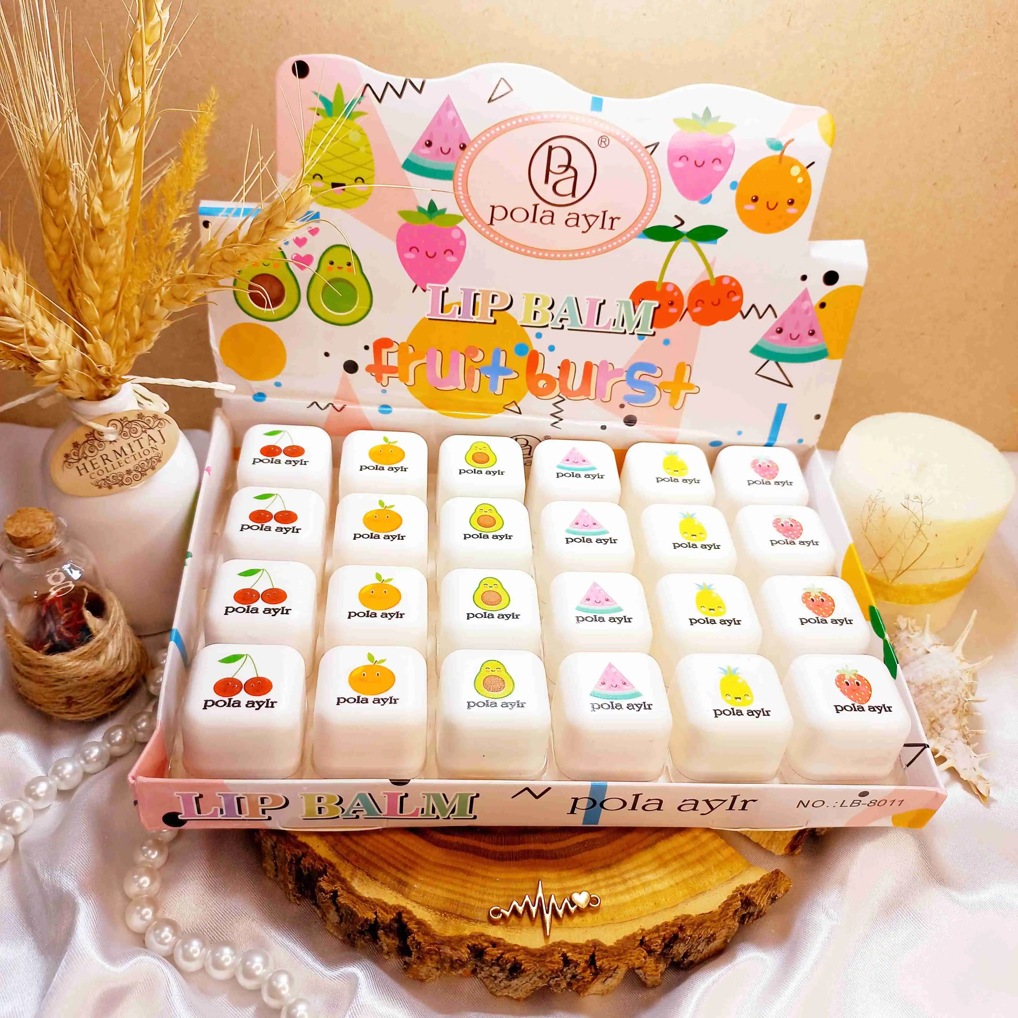 بالم لب مکعبی فانتزی POLA AYLR