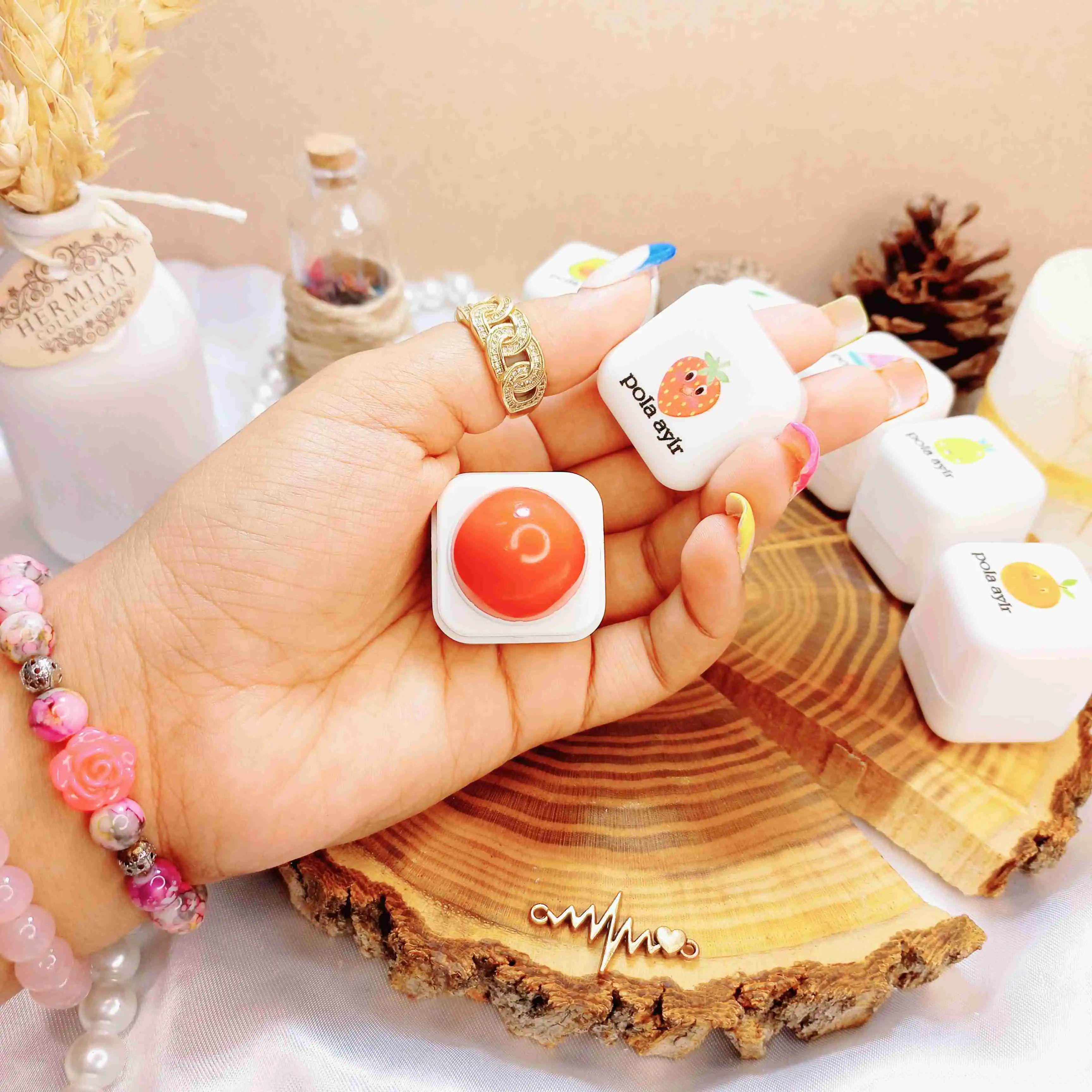 بالم لب مکعبی فانتزی POLA AYLR