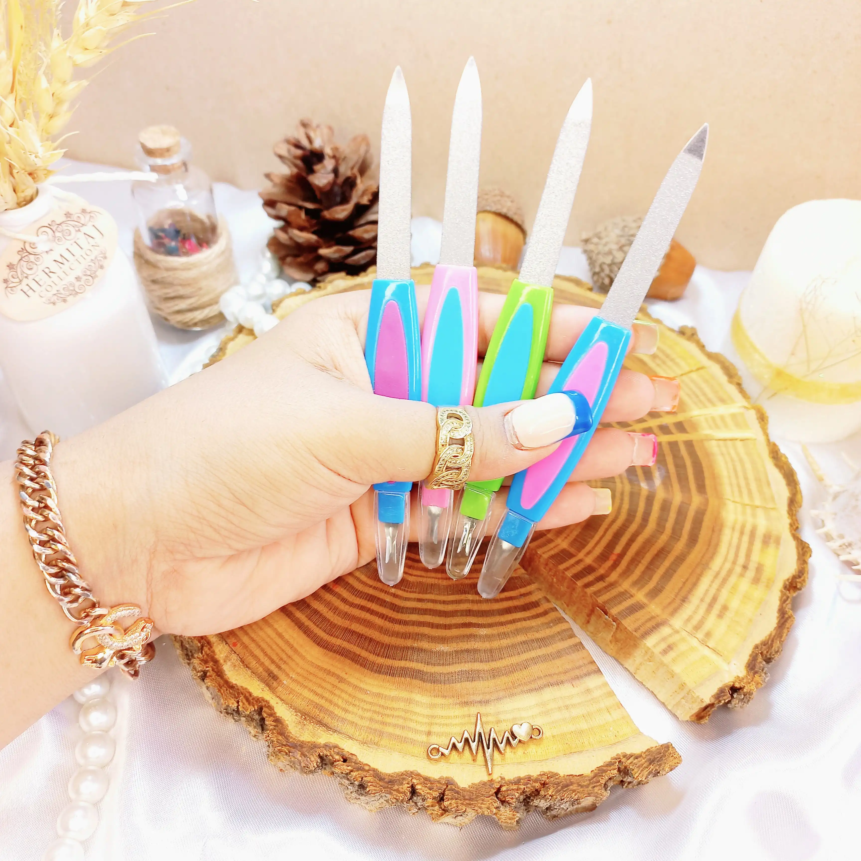 سوهان و گوشه گیر ناخن دو طرفه SWEET