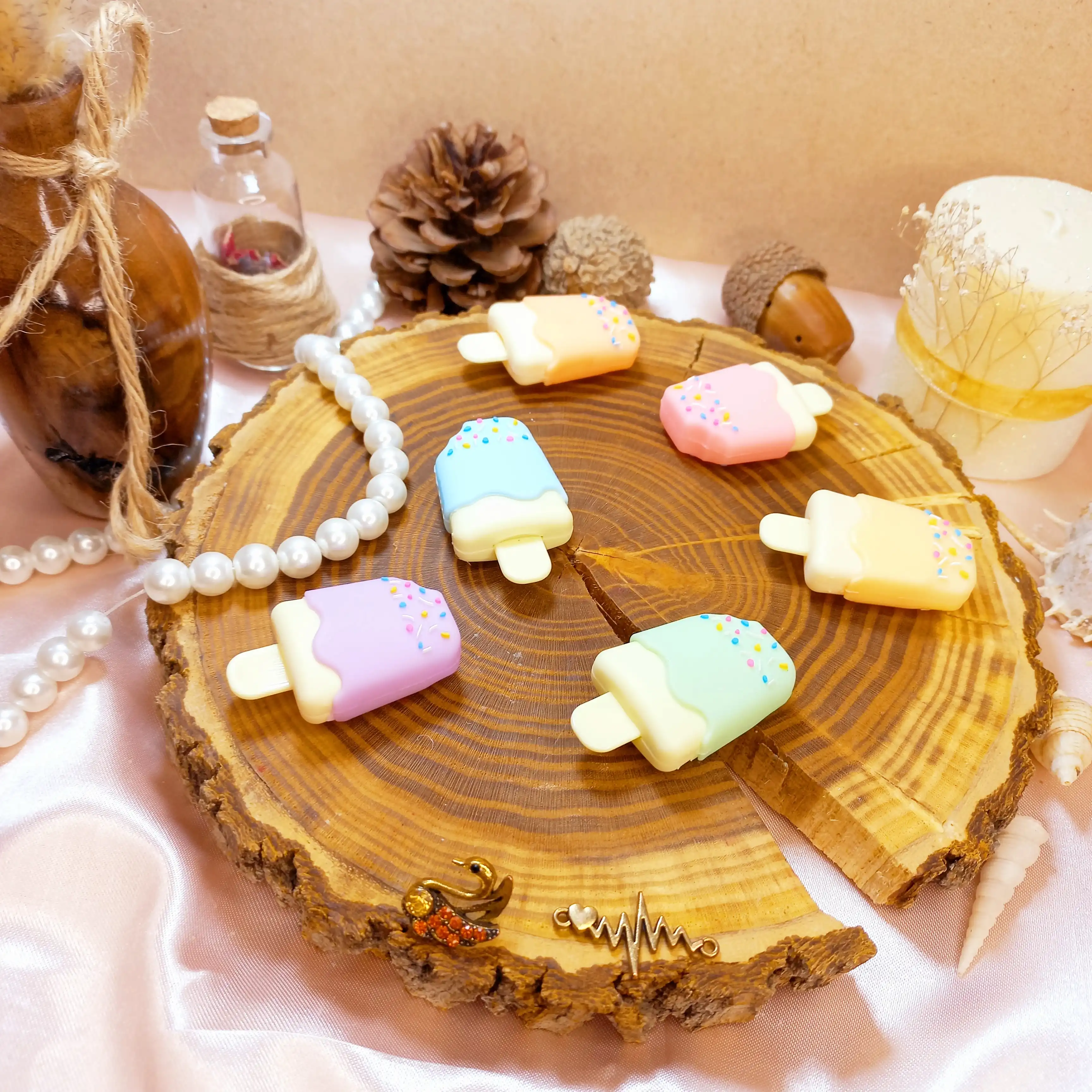 بالم لب طرح بستنی چوبی MAGIC