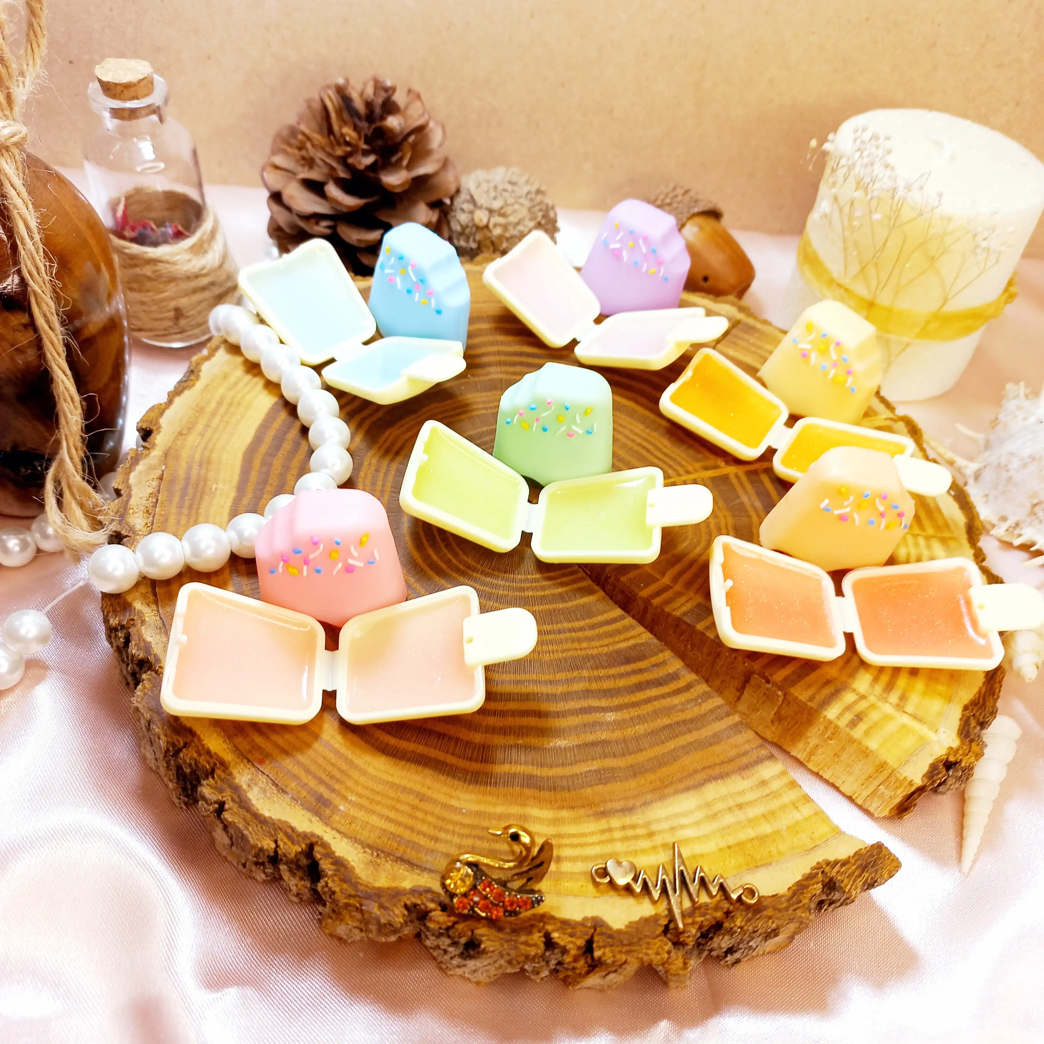 بالم لب طرح بستنی چوبی MAGIC