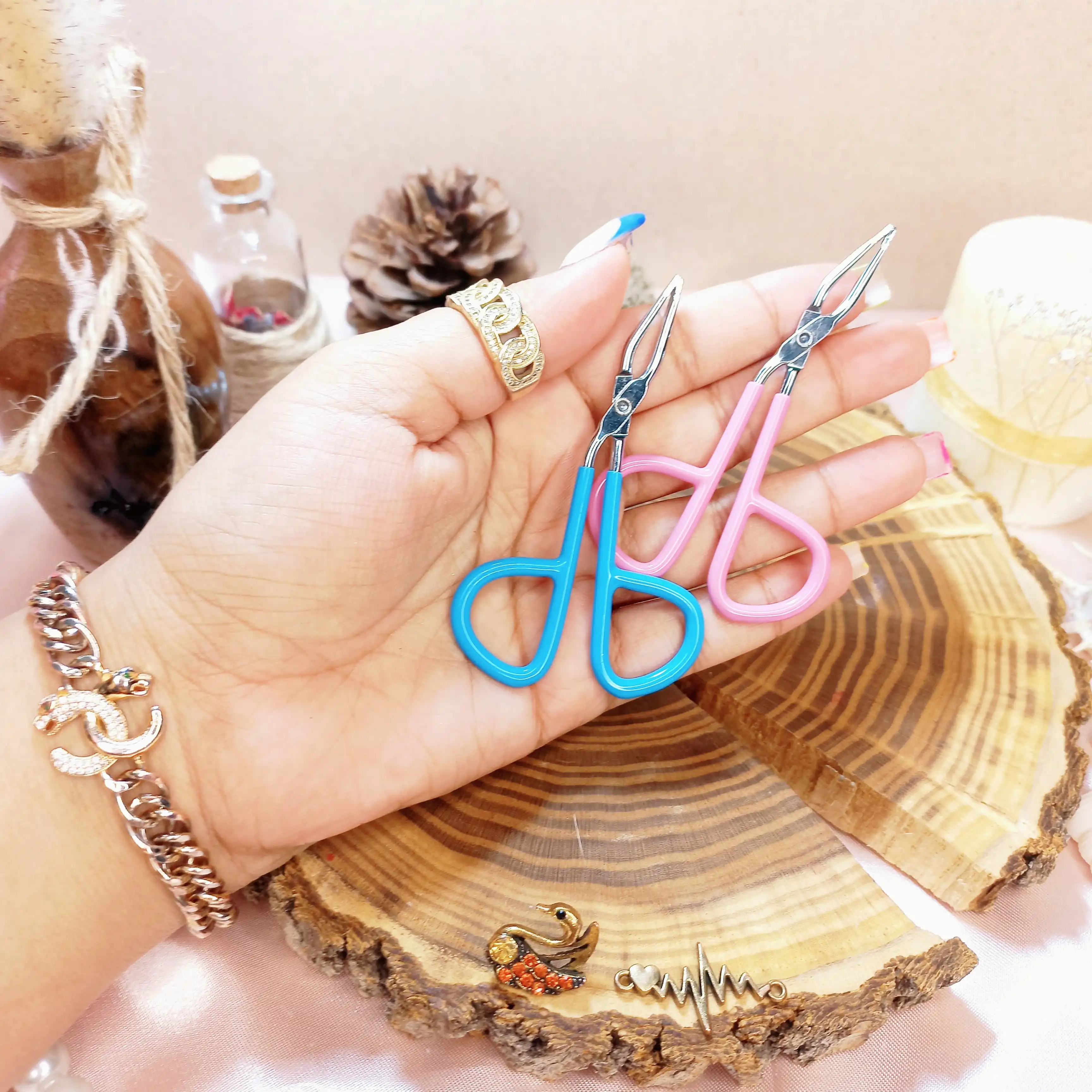 موچین قیچی استیل تیتانیوم TITANUM