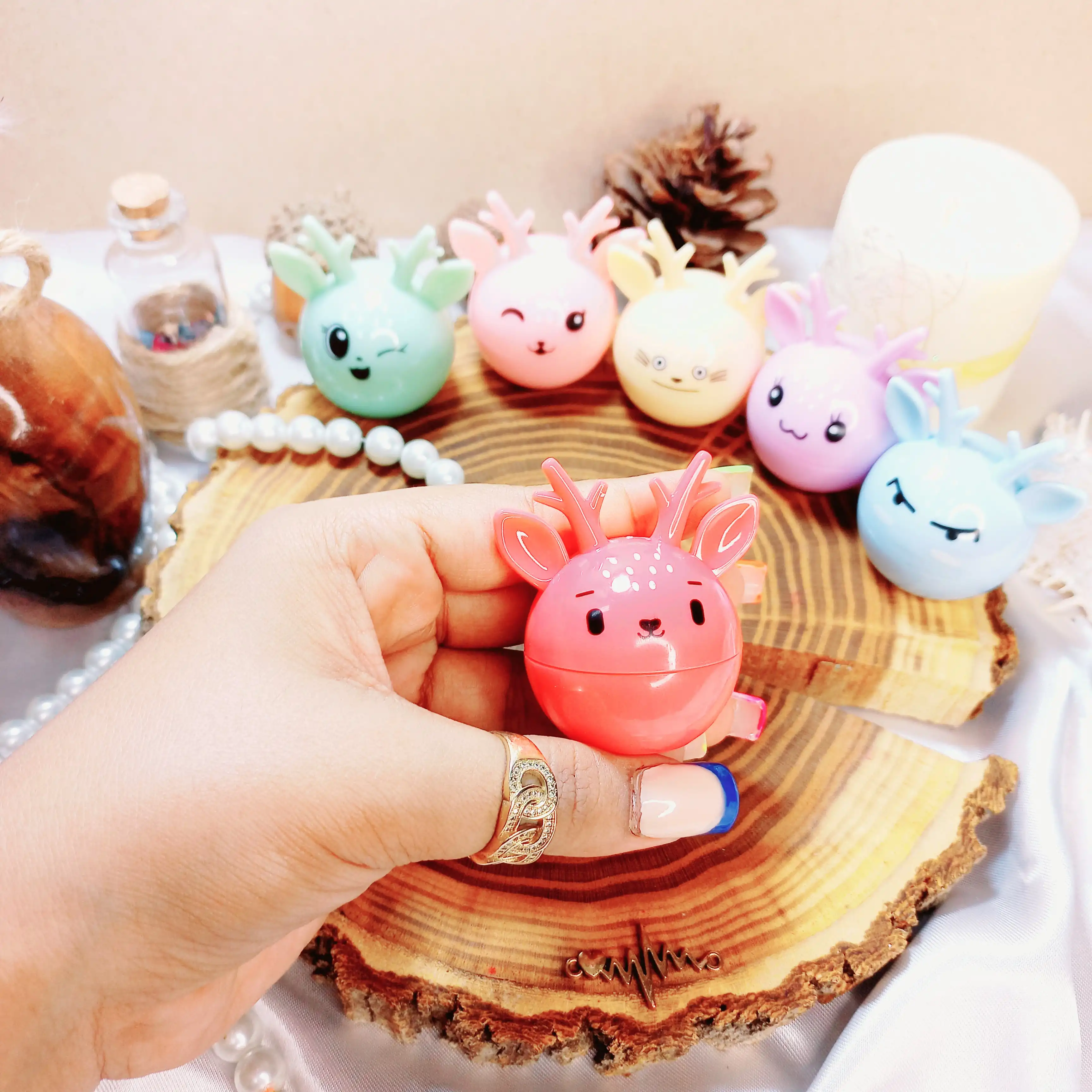 بالم لب طرح گوزن فانتزی رمانتیک بر Romantic Bea