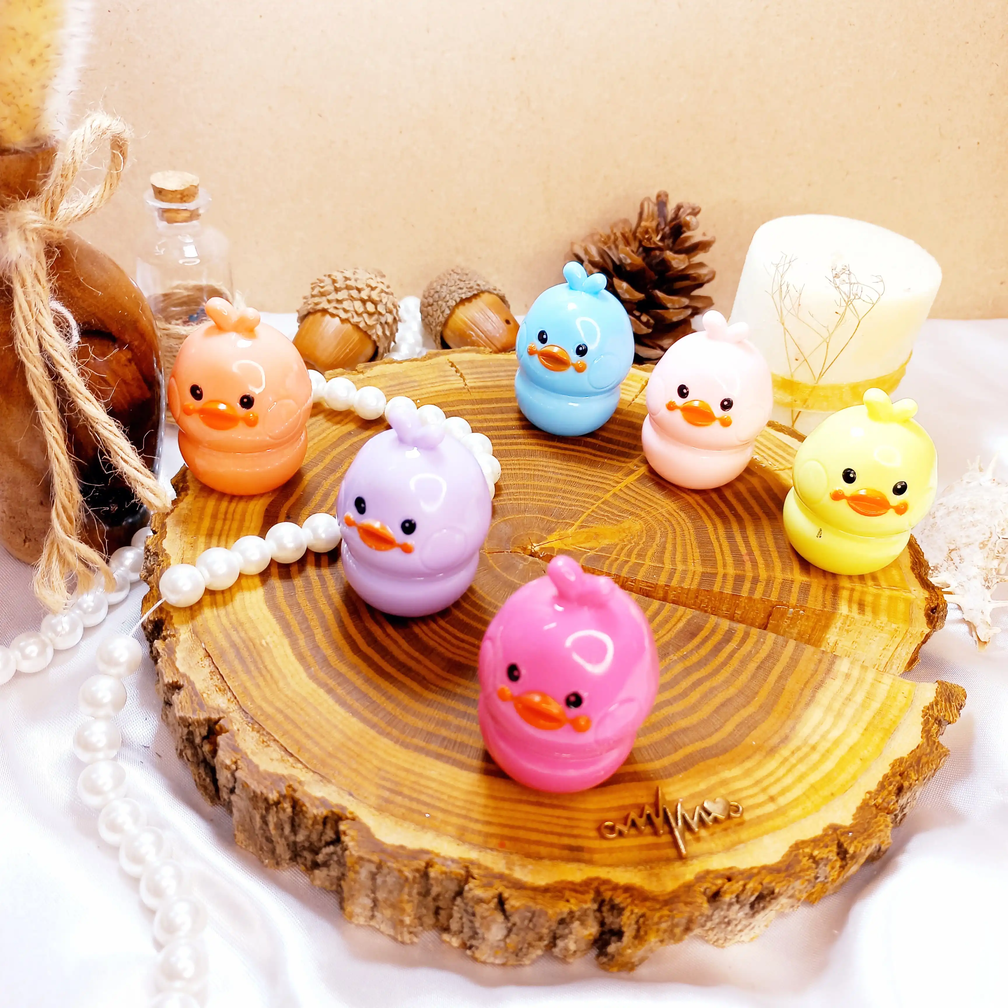 بالم لب فانتزی طرح جوجه فاور بیوتی Favor Beauty