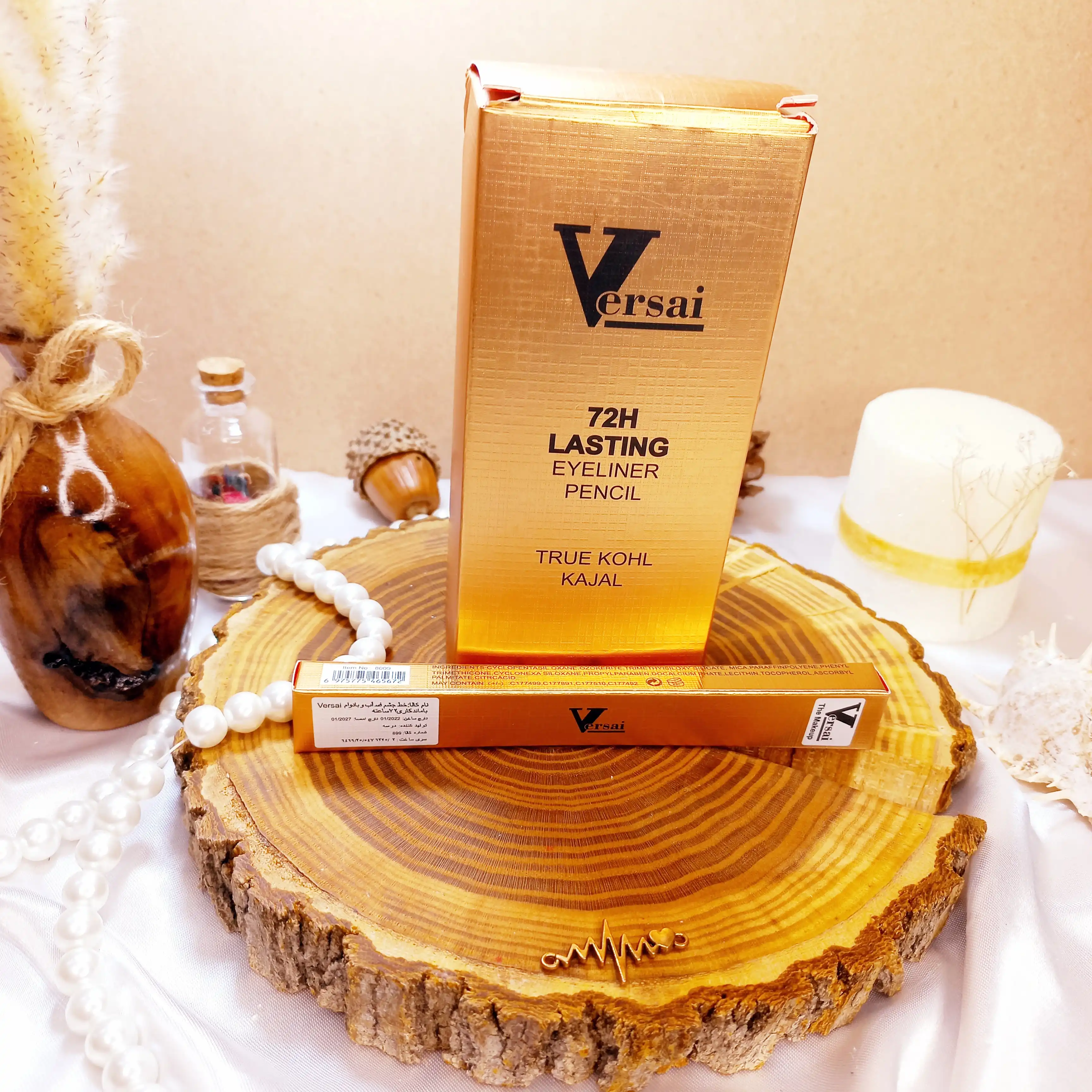 مداد چشم شمعی ضد آب ورسای جعبه دار Versailles