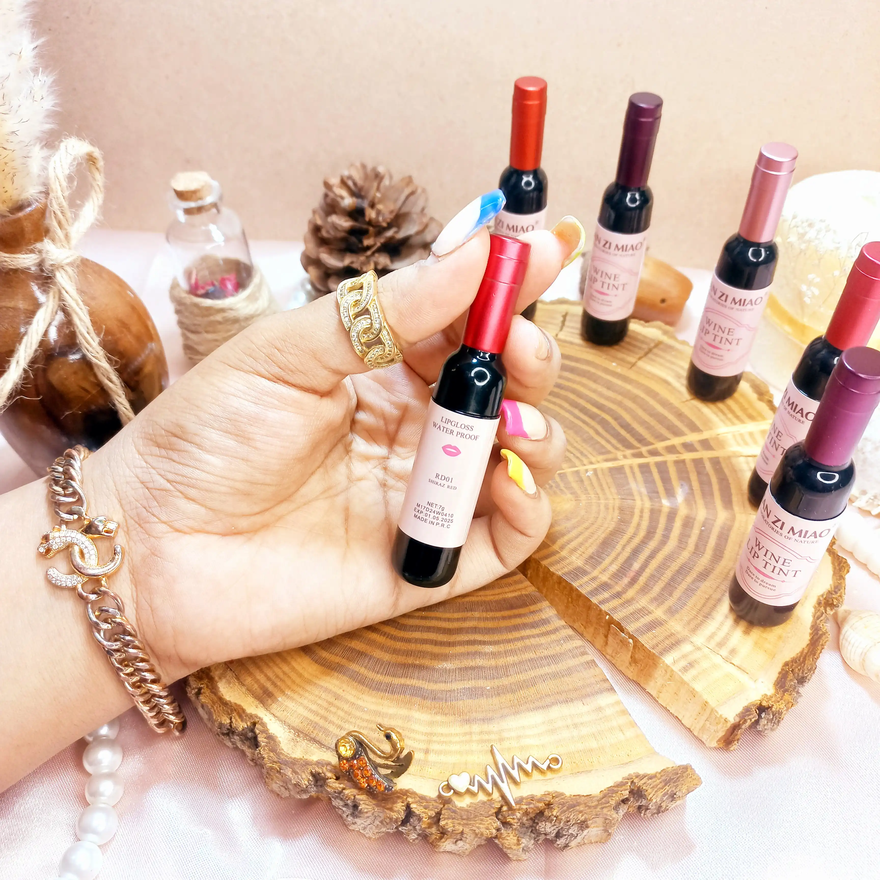 تینت لب شامپاین کیفیت عالی کد LC021