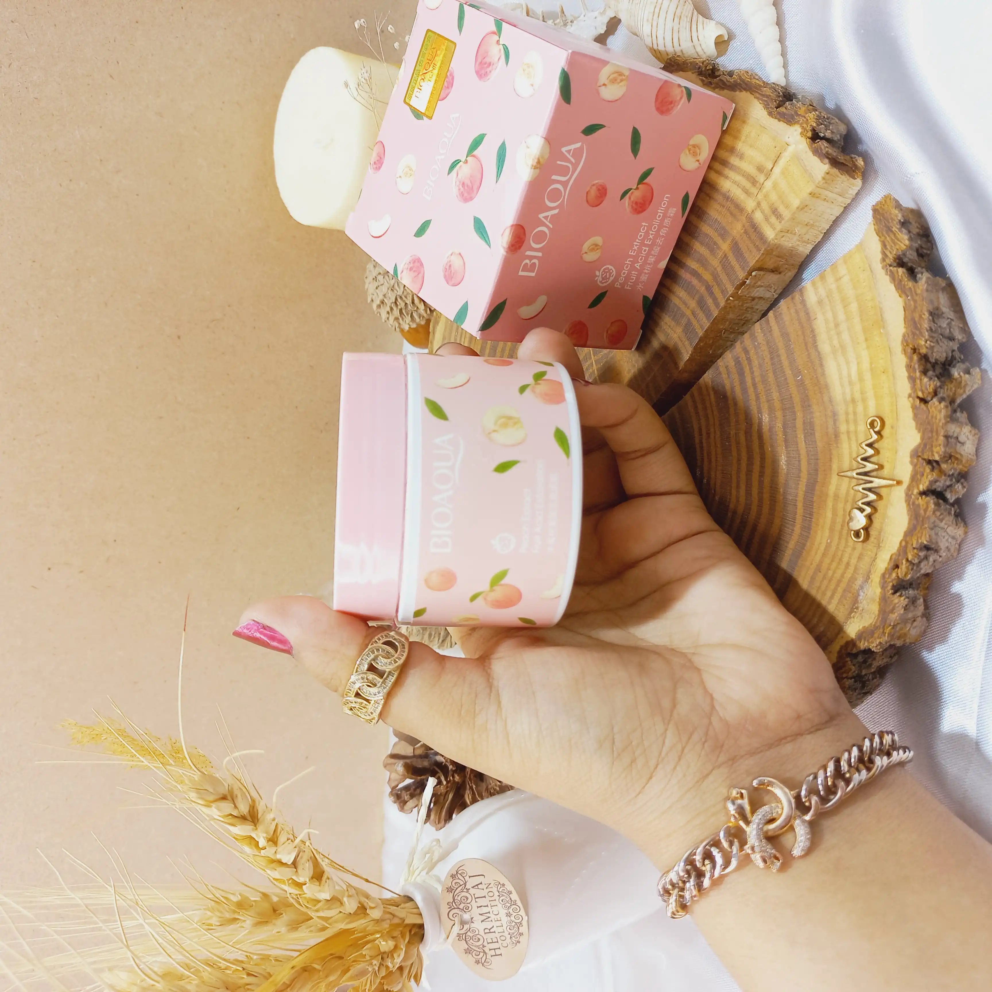 اسکراب هلو بیوآکوا BIOAQUA کد bqy72646