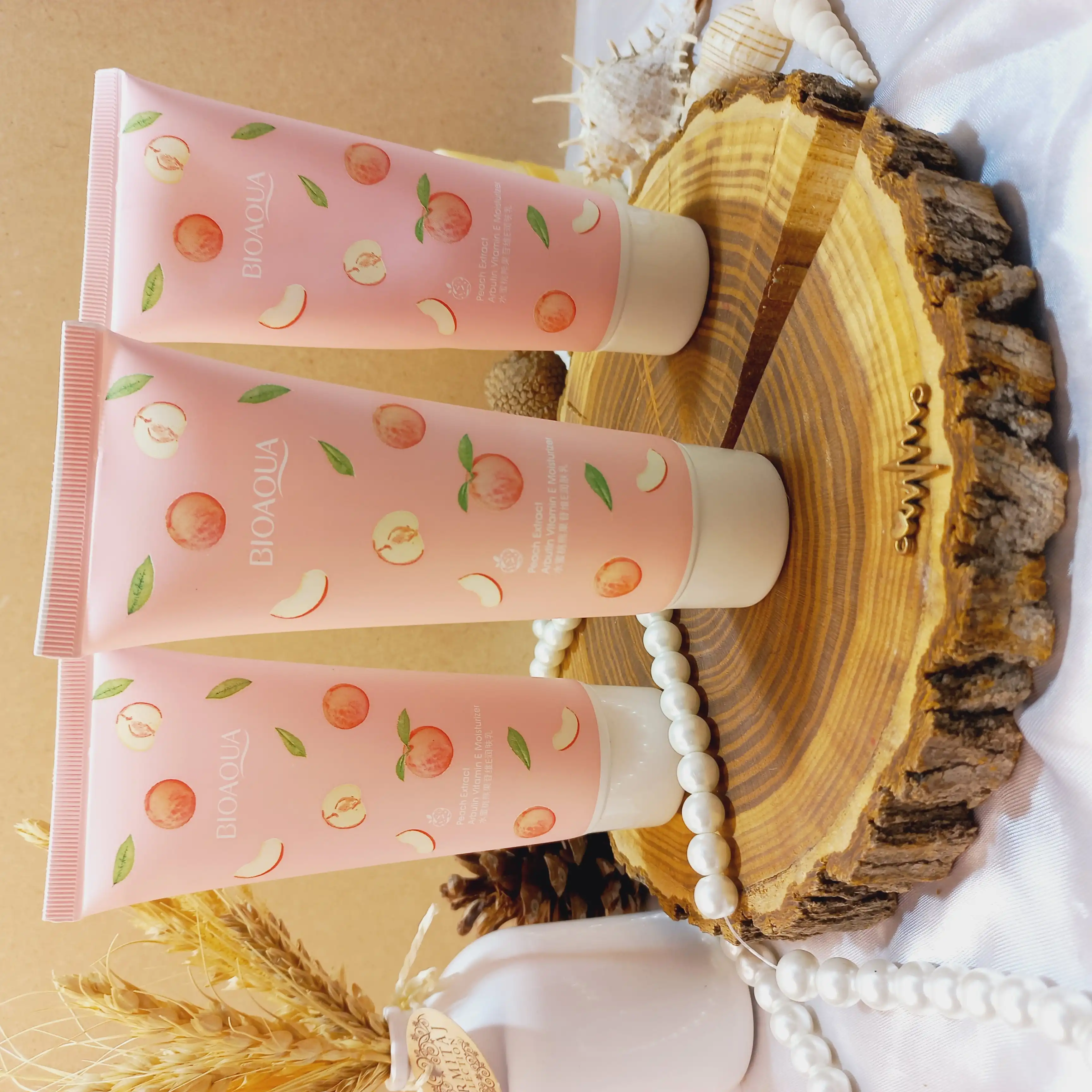 کرم دست هلو بیوآکوا BIOAQUA کد BQY72004