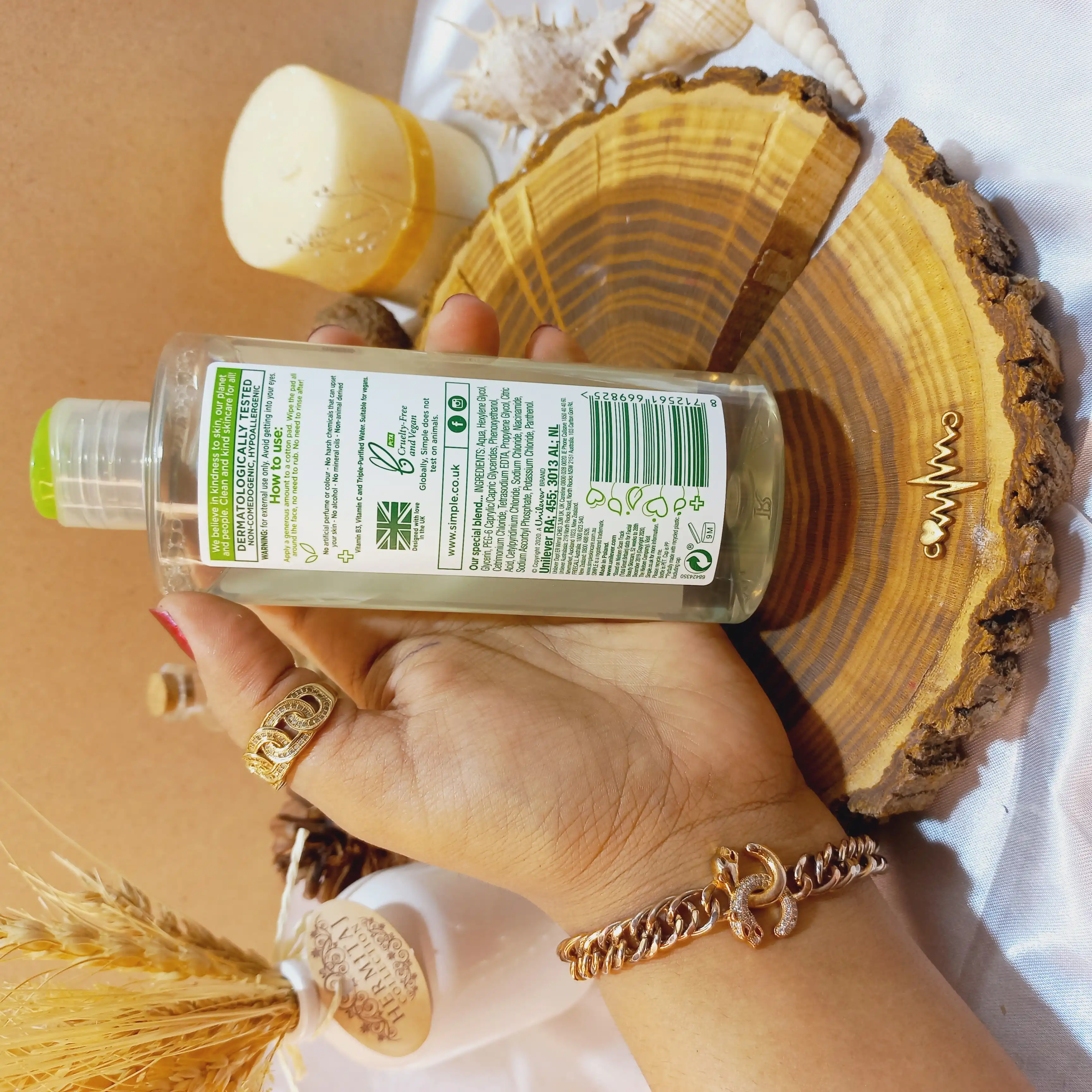 میسلار واتر پوست حساس حجم 200 میل سیمپل Simple | پخش عمده