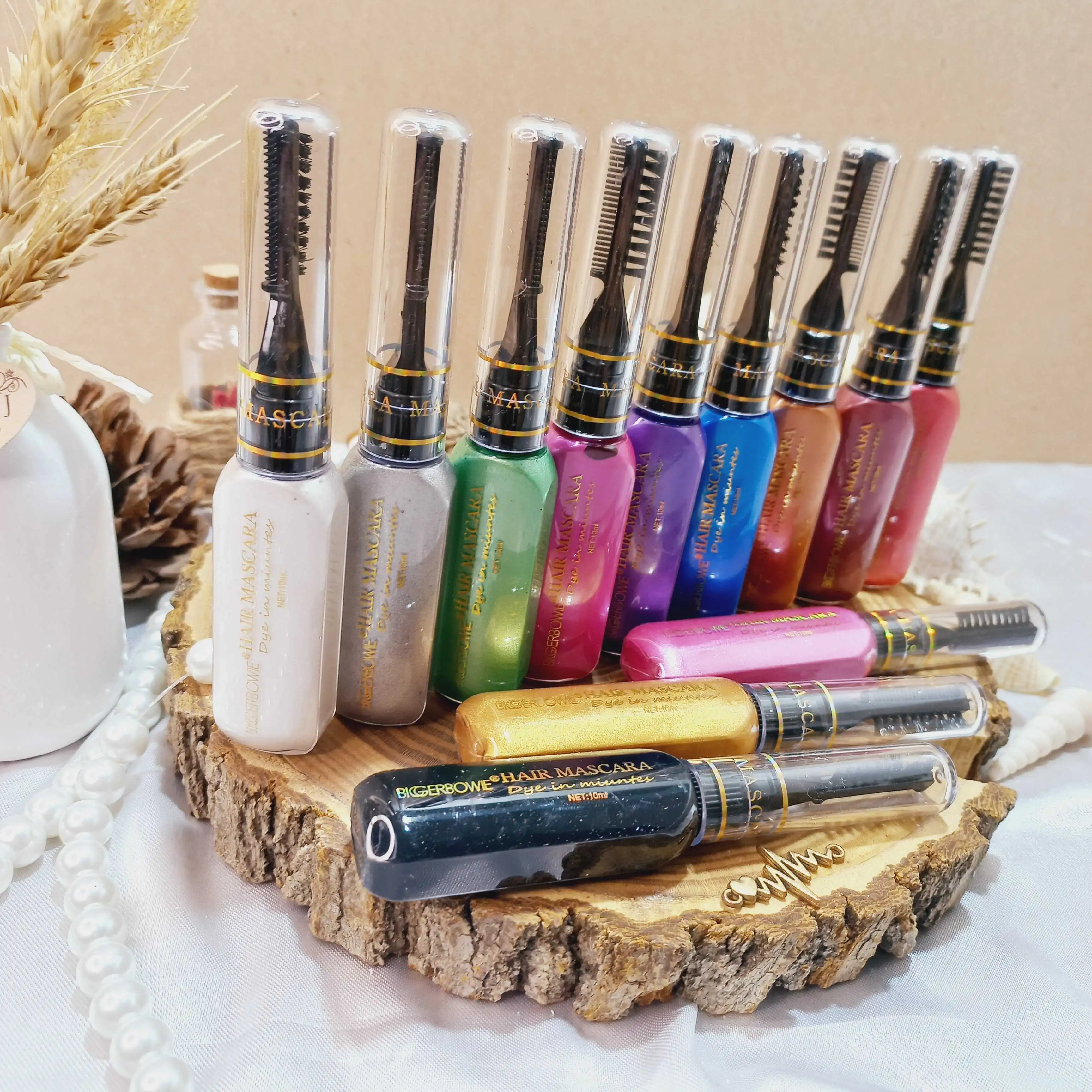 پک ریمل مو 12 رنگ بیگر بوئی کد 1005