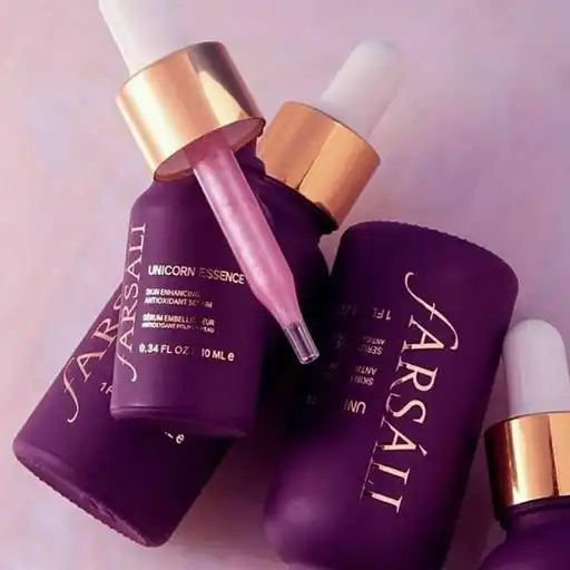 پرایمر و سرم صورت بنفش فارسالی farsali مدل repair essence