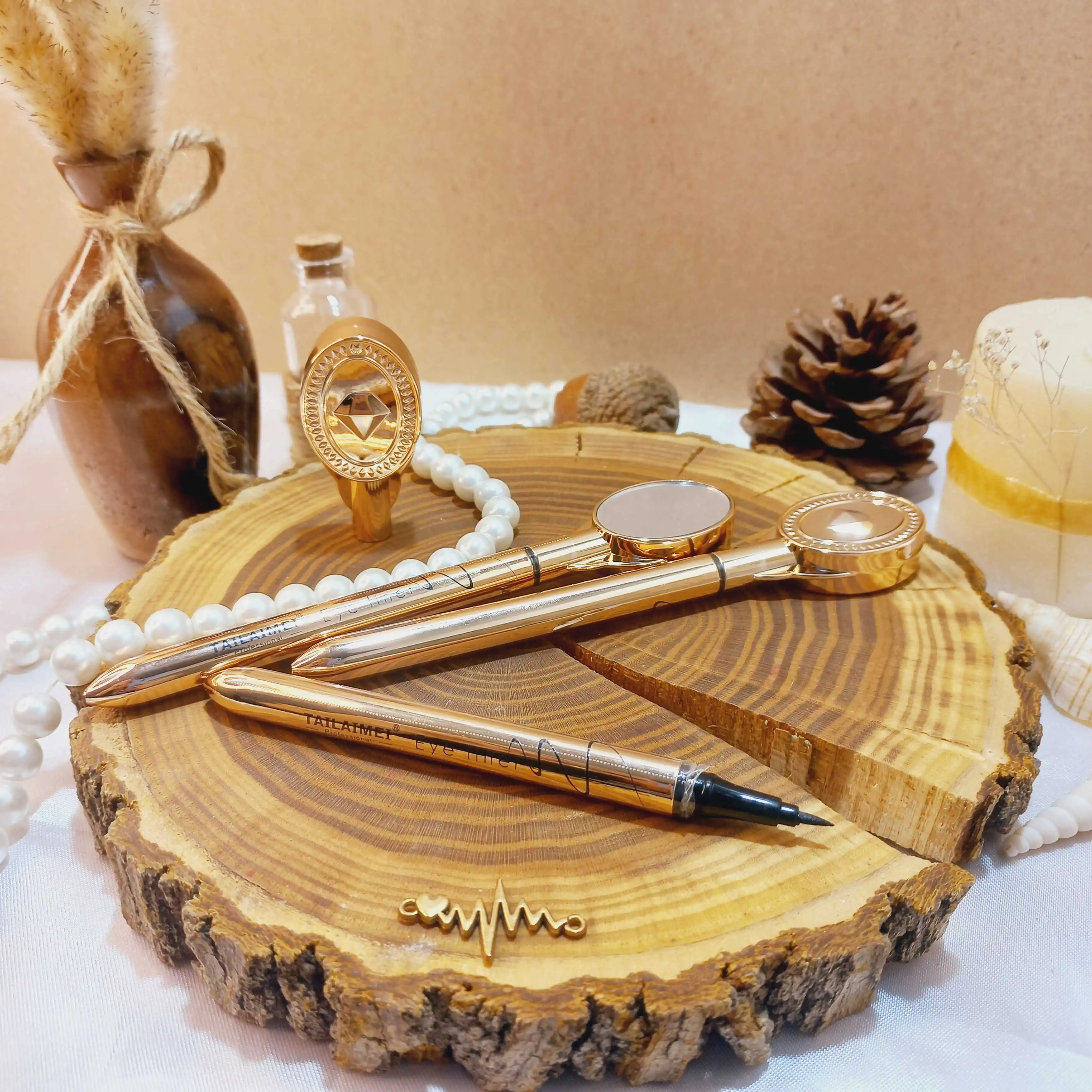 خط چشم الماسی ضد آب آینه دار تایلامی کد e108