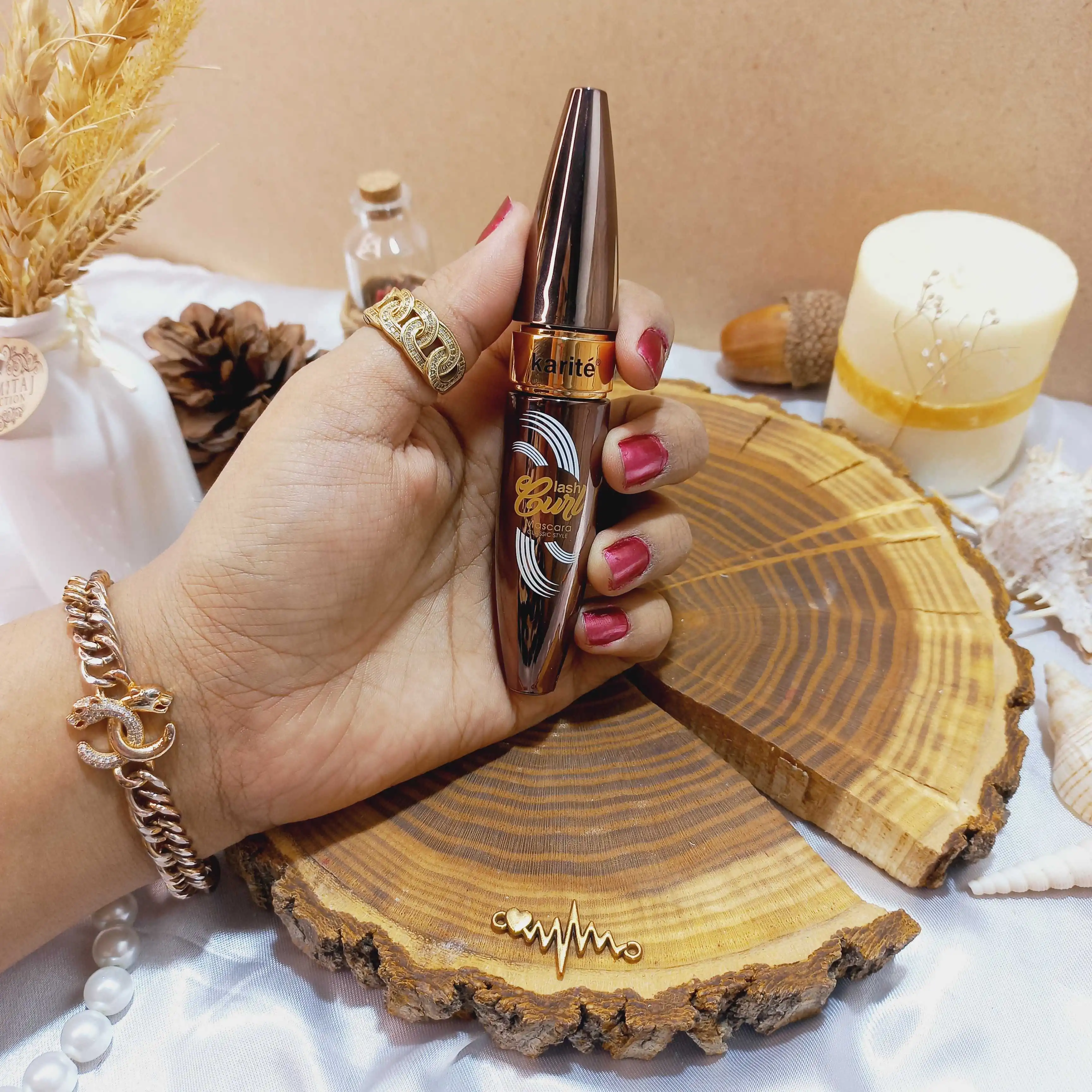 ریمل دو سر ضد آب کیفیت اورجینال کاریته karite