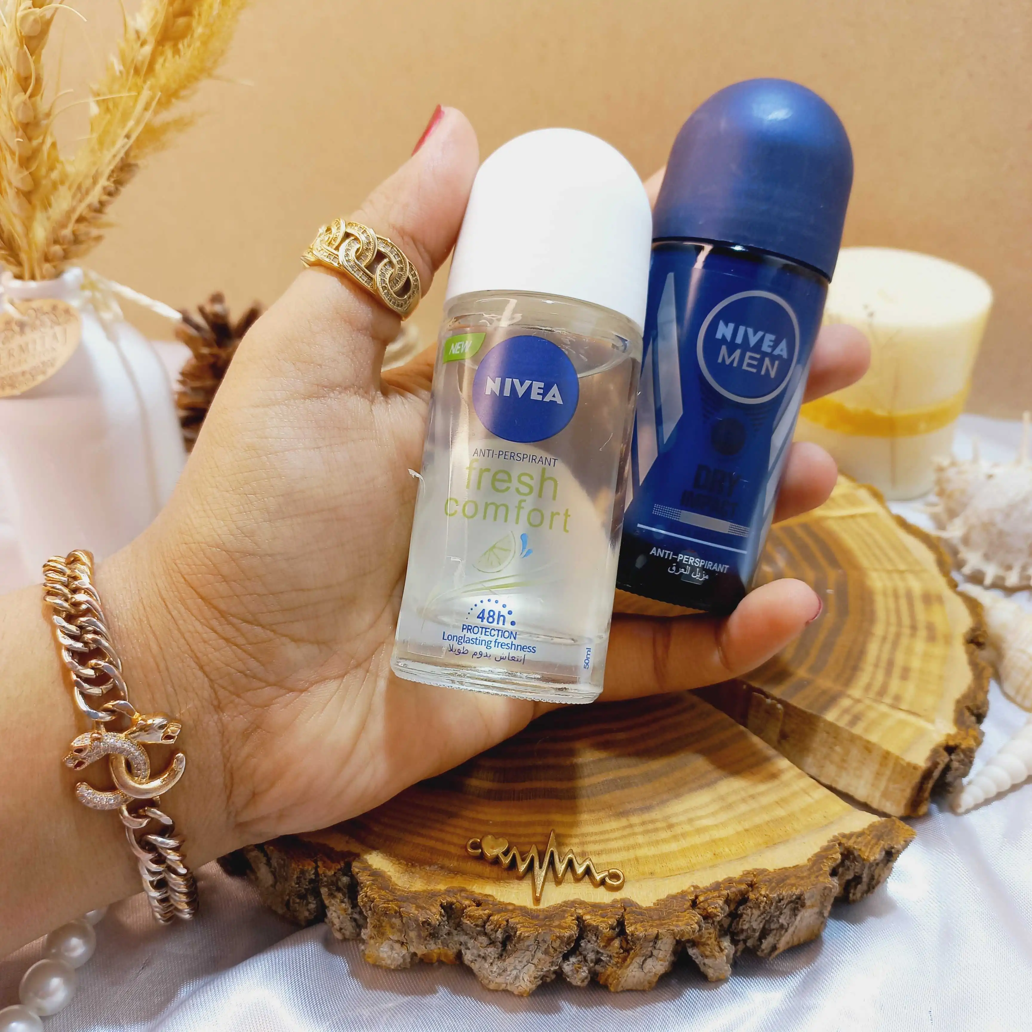 مام ضد تعریق مدل Fresh comfort حجم 50 میلی لیتر اورجینال نیوآ NIVEA