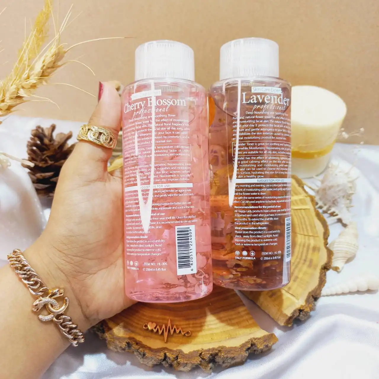 تونر پاک کننده آرایش صورت حجم 250 میل بلوسوم اسنس 360 درجه