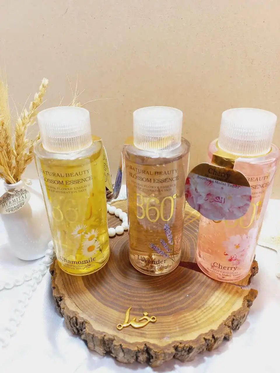 تونر پاک کننده آرایش صورت حجم 250 میل بلوسوم اسنس 360 درجه