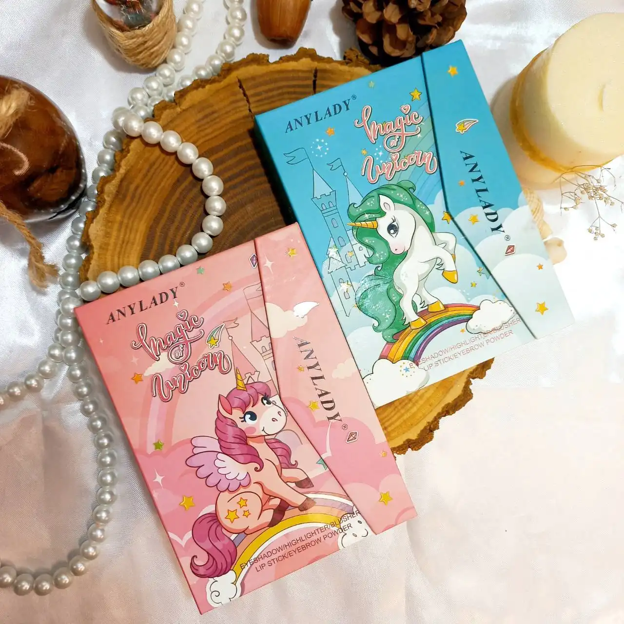 پالت سایه مسافرتی ترکیبی بزرگ مدل تک شاخ آنالیدی کد 8601