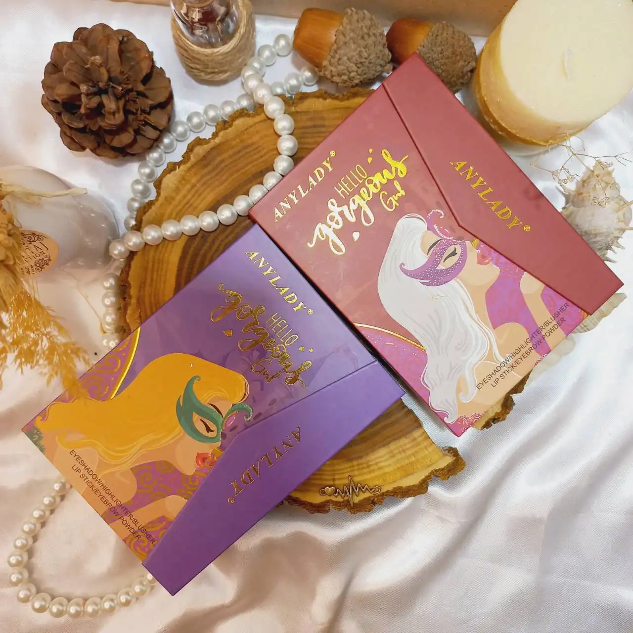 پالت سایه بزرگ مدل دختر HELLO آنالیدی کد 8603