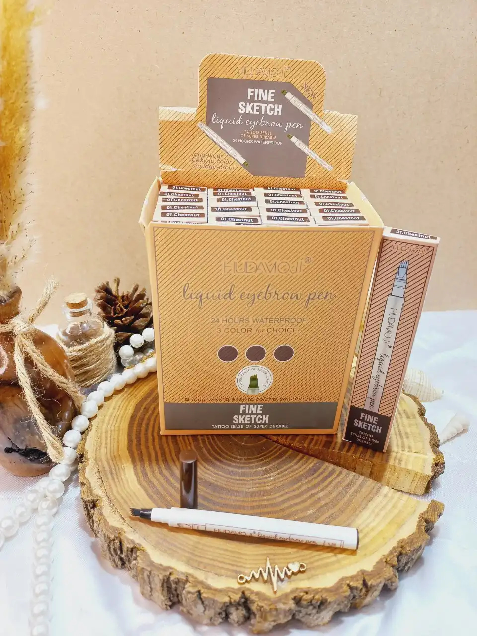 هاشور ابرو 4 تیکه شماره 1 هدی موجی