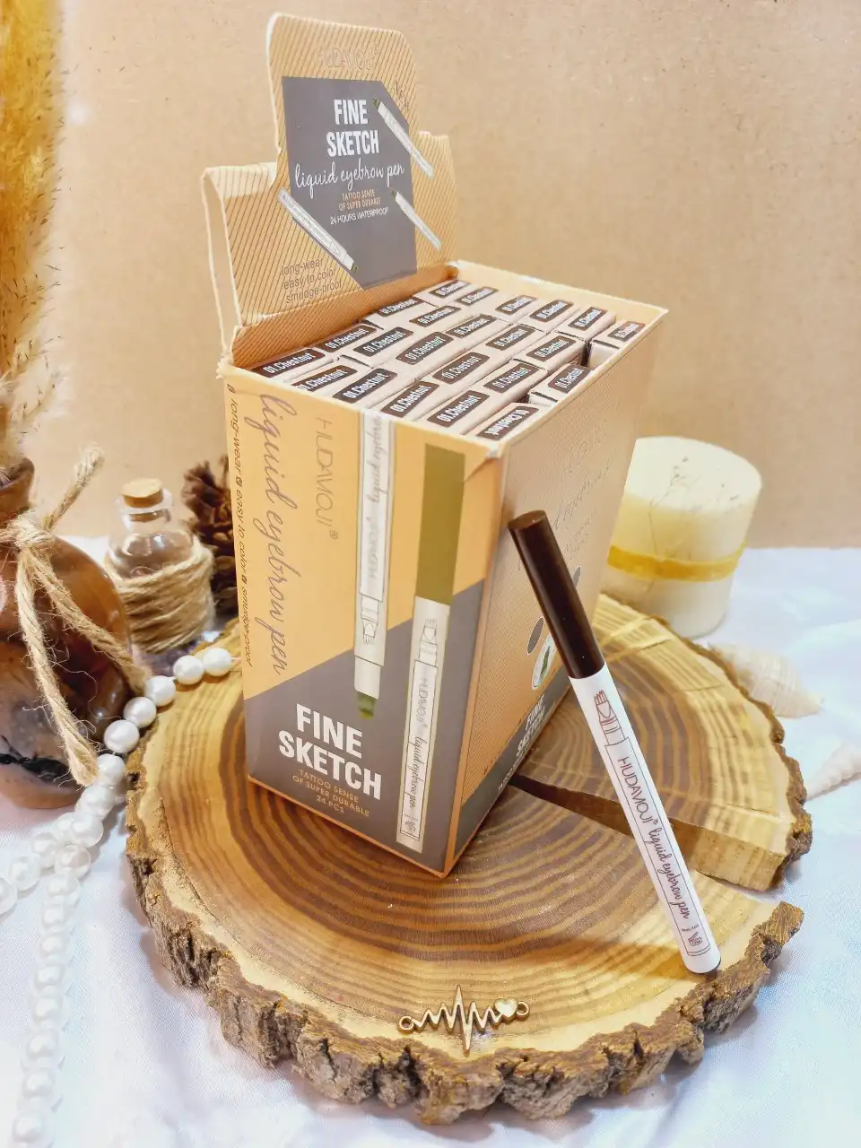 هاشور ابرو 4 تیکه شماره 1 هدی موجی