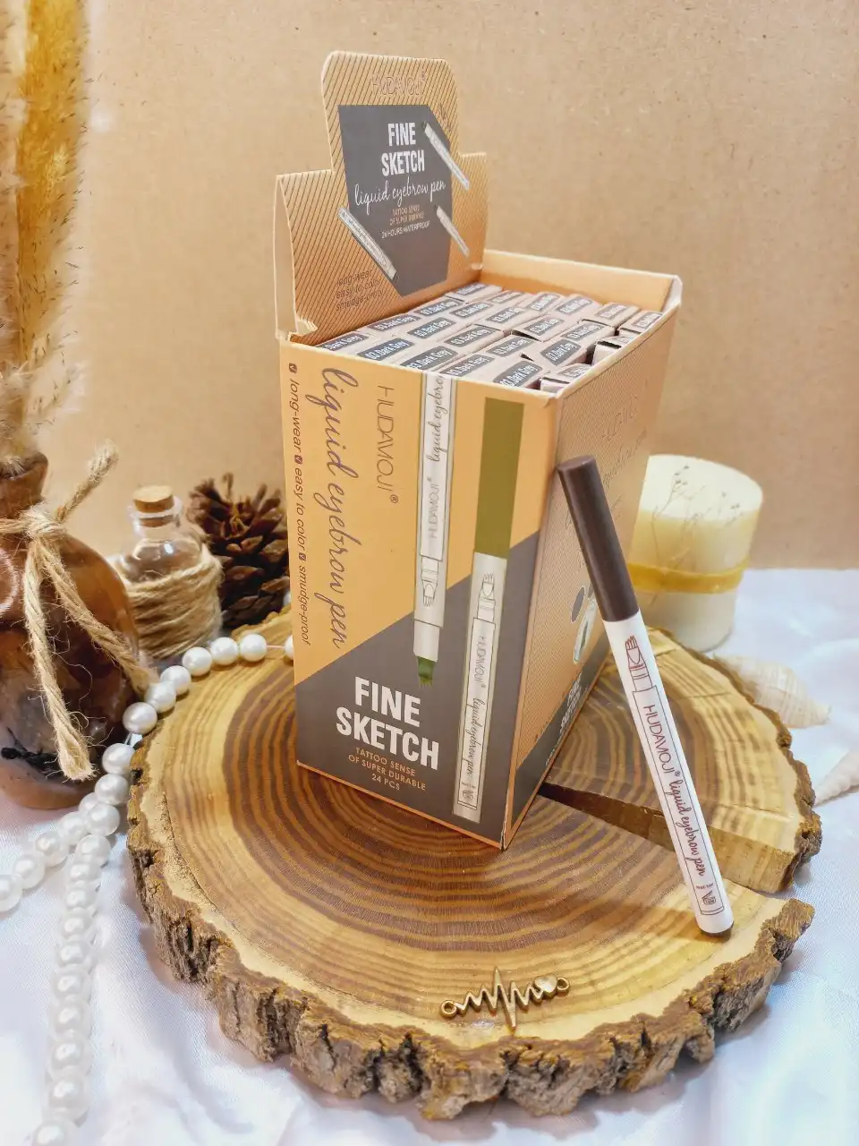 هاشور ابرو 4 تیکه شماره 3 هدی موجی