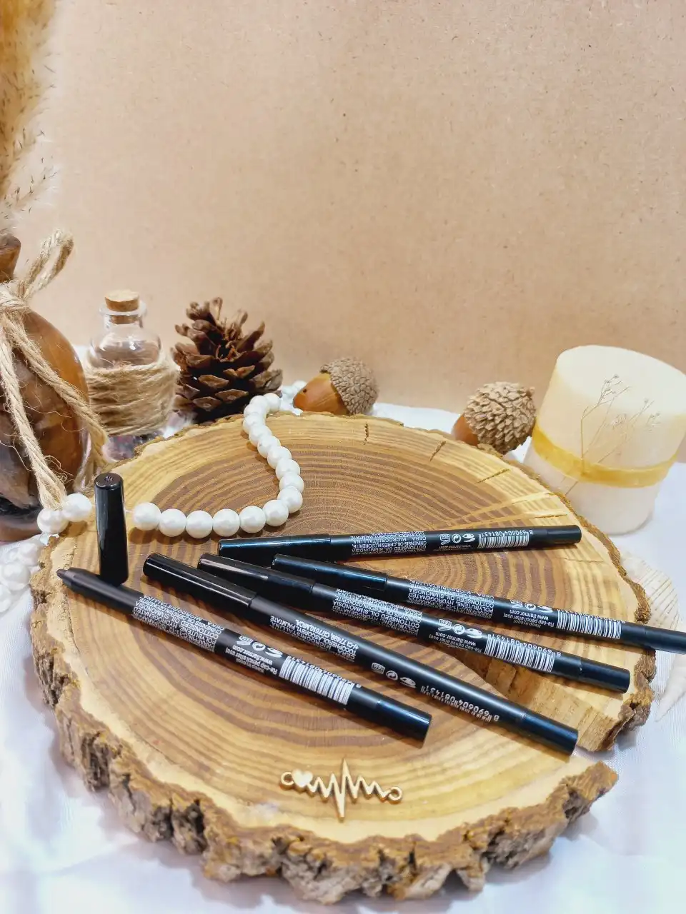 خط چشم شمعی فلورمار رنگ مشکی flormar اصلی