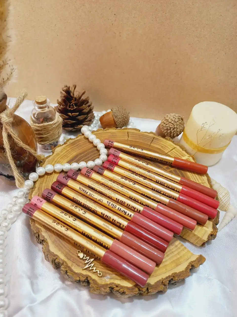 رژ لب مدادی بروکن گرلز BROKEN GIRLS پک 12 عددی