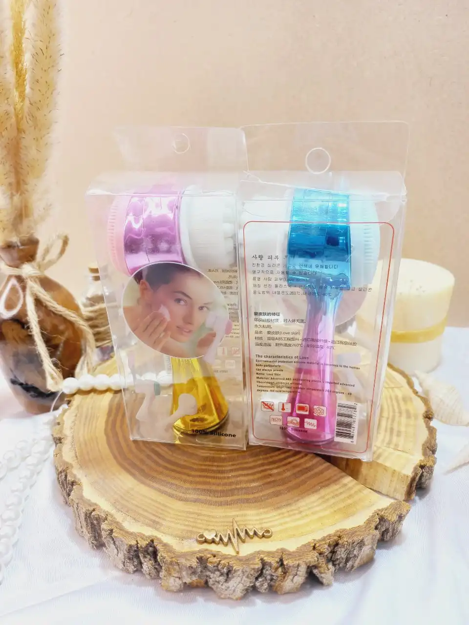 فیس براش دوسر چکشی هلوگرامی طلق دار