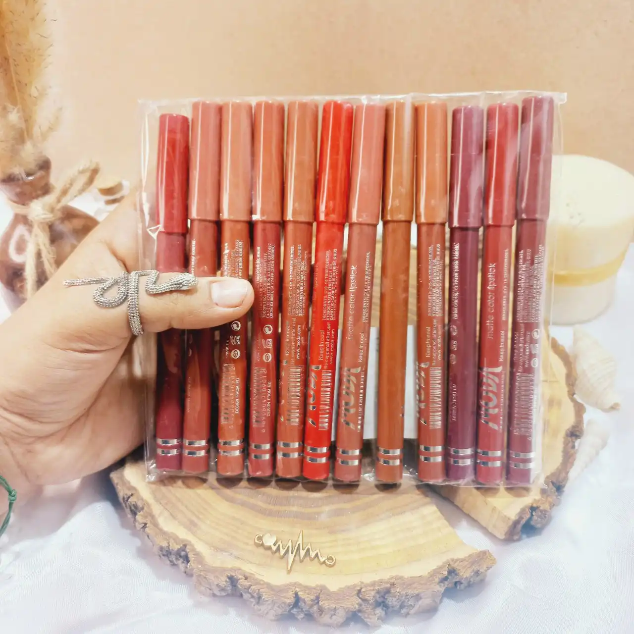 رژ لب مدادی مدا MODA بدون تراش