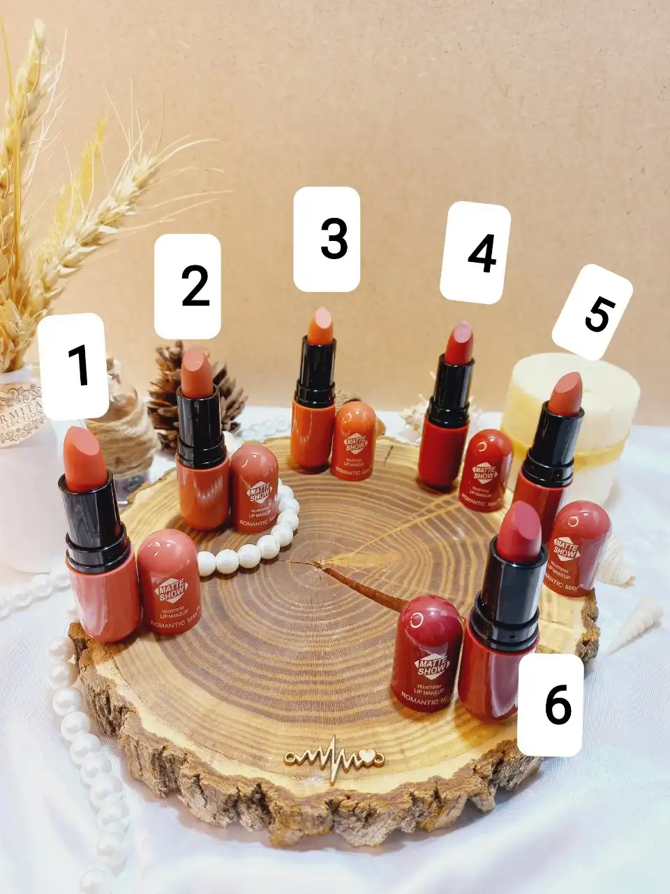 رژ جامد پرطرفدار رمانتیک می ROMANTIC MAY کد 2019