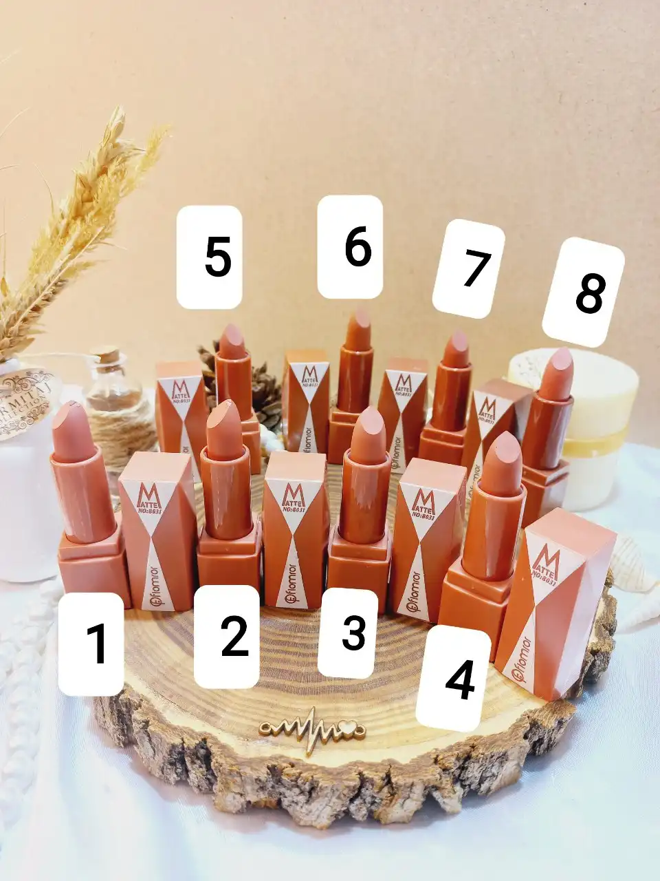 رژ جامد پرطرفدار فلورما Flomror کد 8031