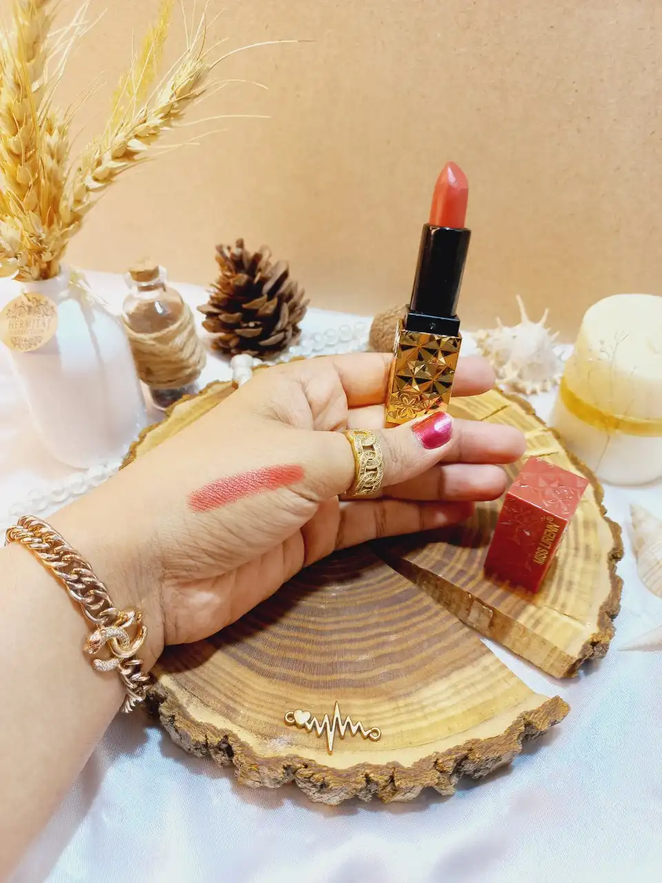 رژ جامد پرطرفدار میس لرن MISS LIRENN کد 6101