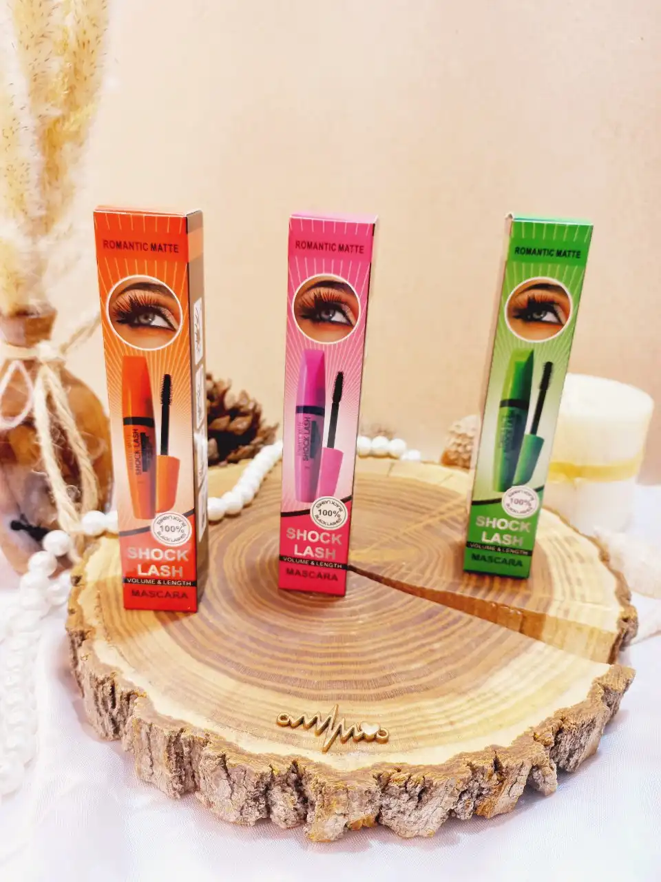 ریمل سه فرچه رومانتیک مات Romantic Matte Shock Lash