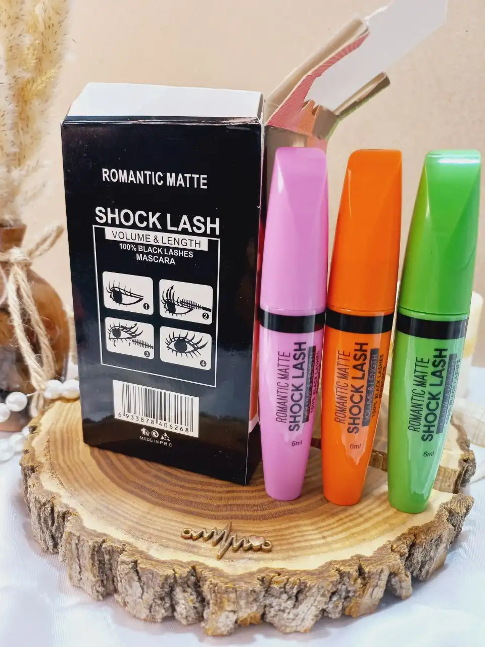ریمل سه فرچه رومانتیک مات Romantic Matte Shock Lash