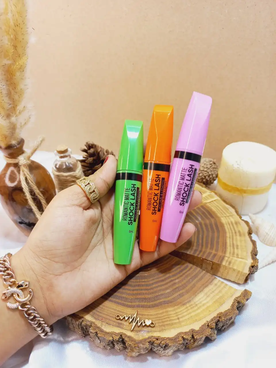 ریمل سه فرچه رومانتیک مات Romantic Matte Shock Lash