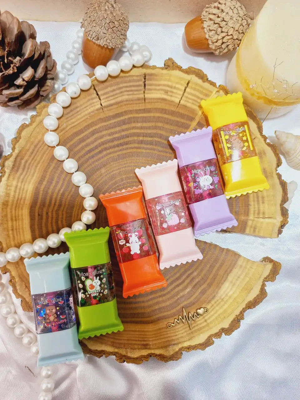 برق لب حرارتی طرح شکلاتی برند معتبر moc allure