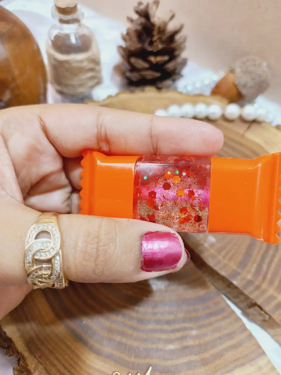 برق لب حرارتی طرح شکلاتی برند معتبر moc allure