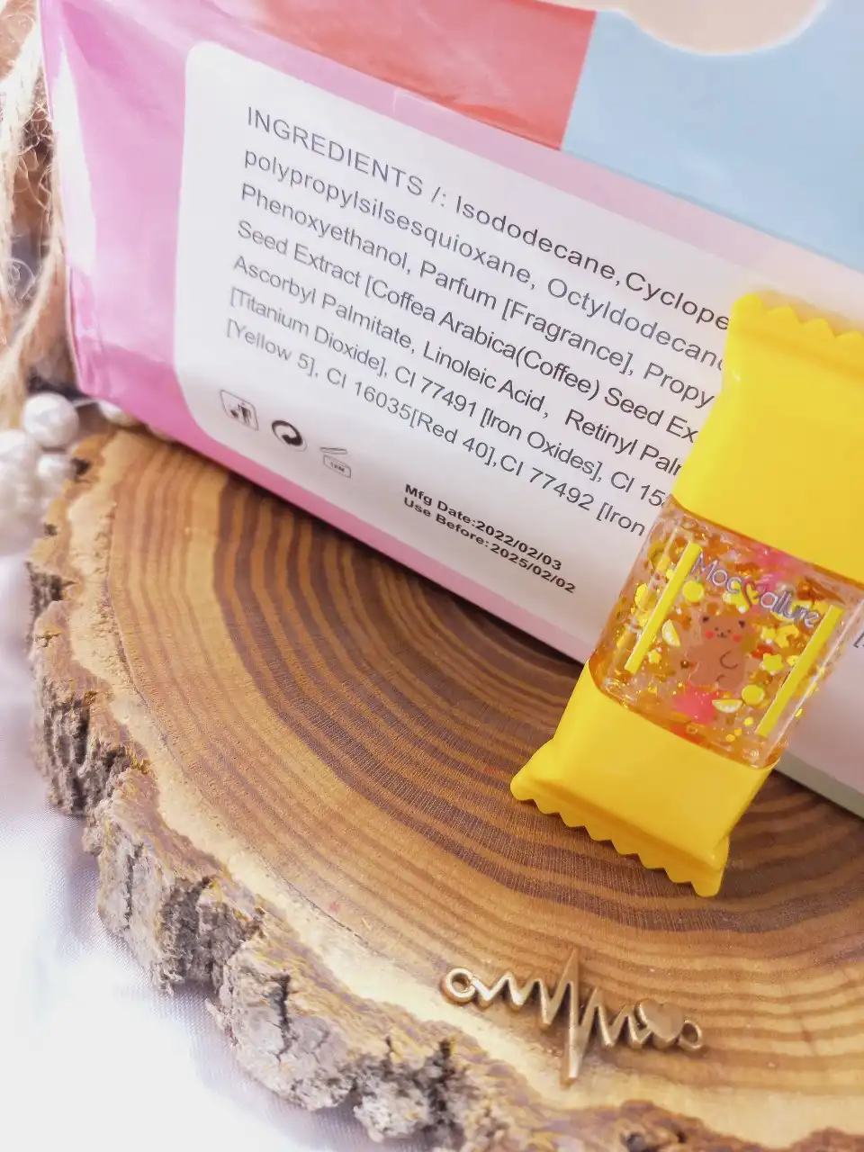 برق لب حرارتی طرح شکلاتی برند معتبر moc allure