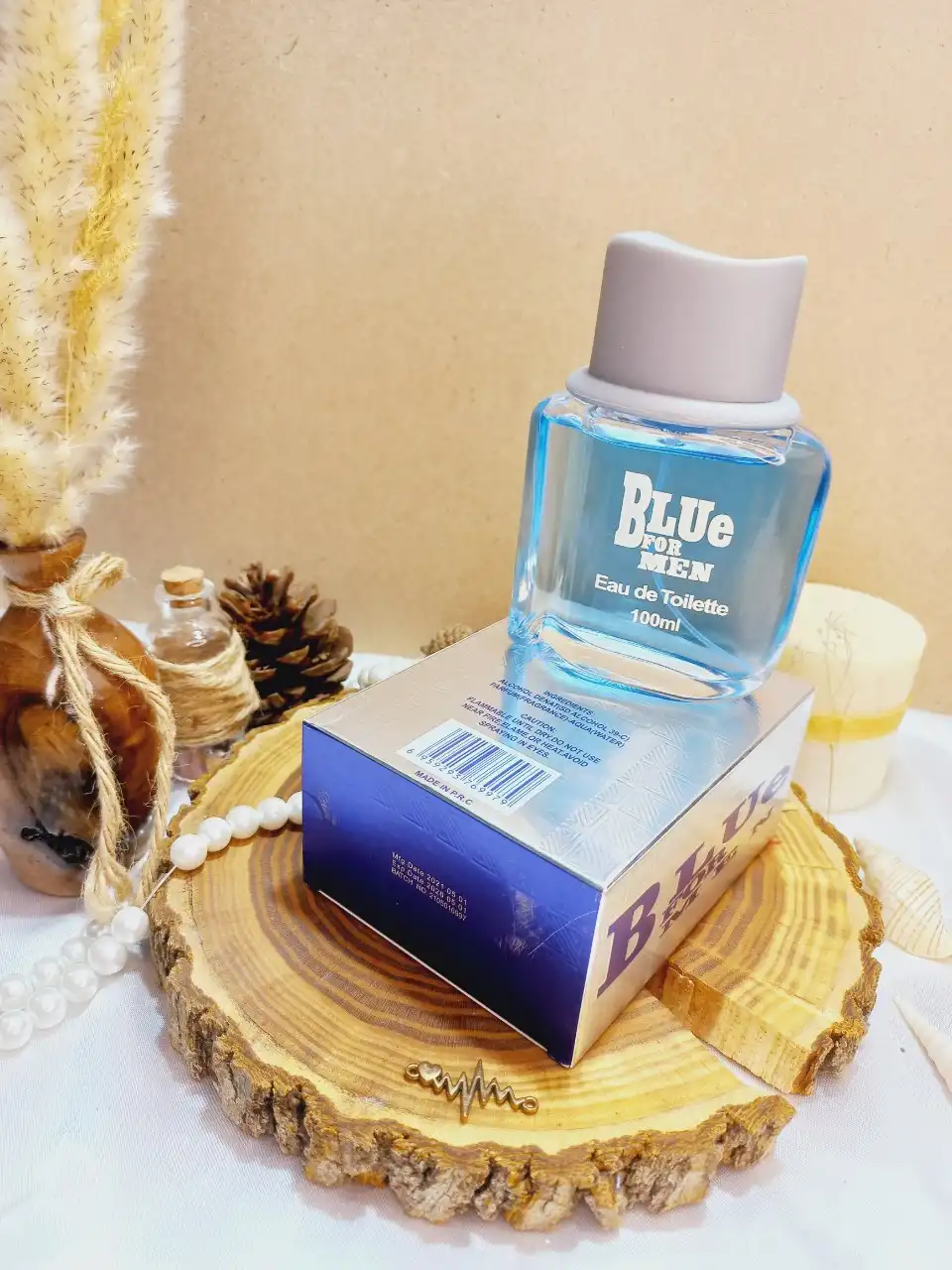 ادکلن بلو فور من مردانه BLUE For MEN حجم 100 میلی لیتر اورجینال اماراتی