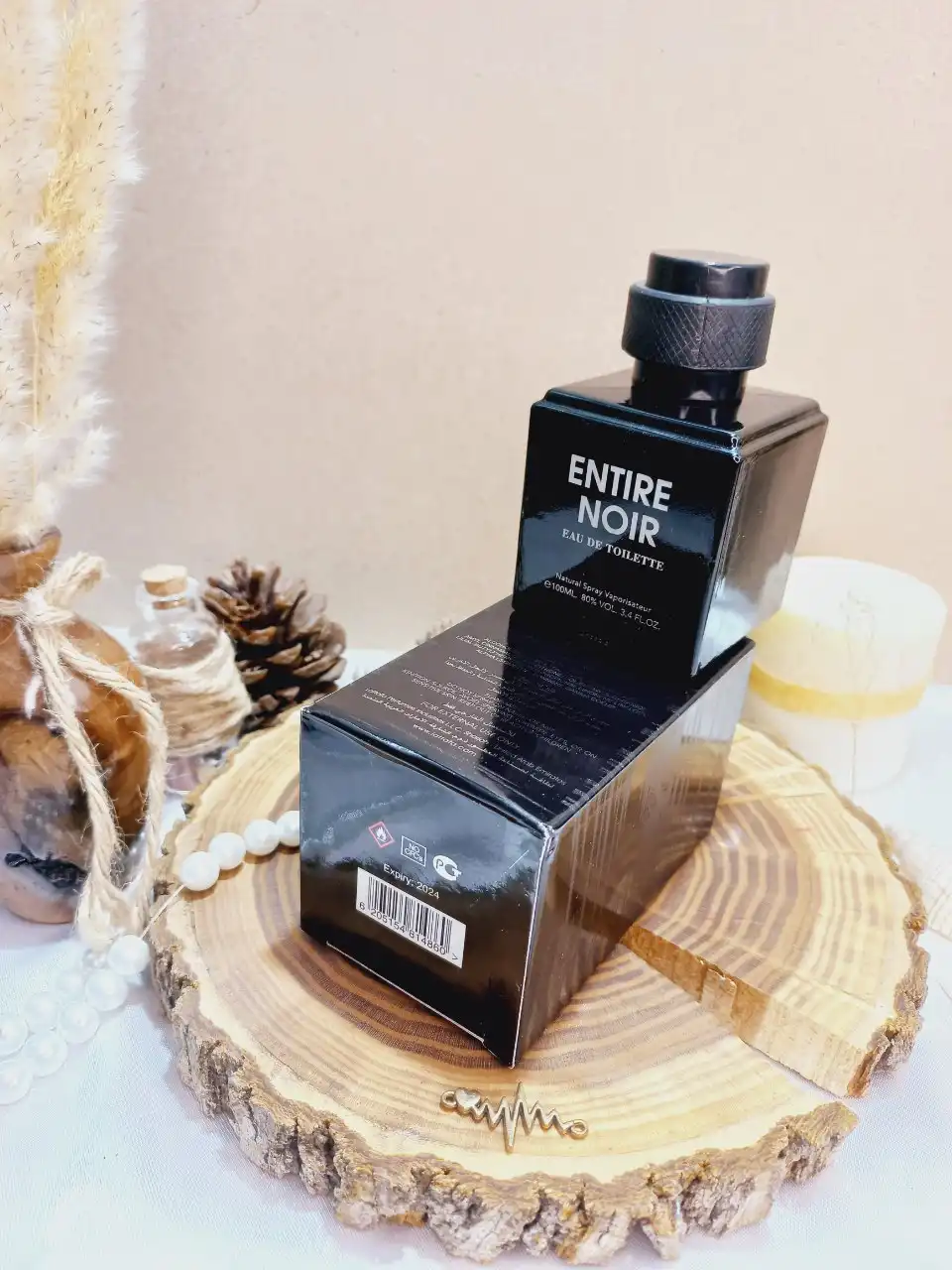 ادکلن لالیک انکر نویر ENTIRE NOIR حجم 100 میلی لیتر اورجینال اماراتی