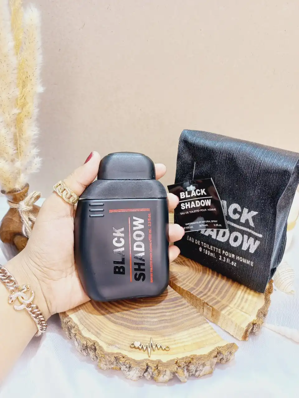 ادکلن رووناکس مدل بلک شادو BLACK SHADOW حجم 100 میلی لیتر اورجینال اماراتی