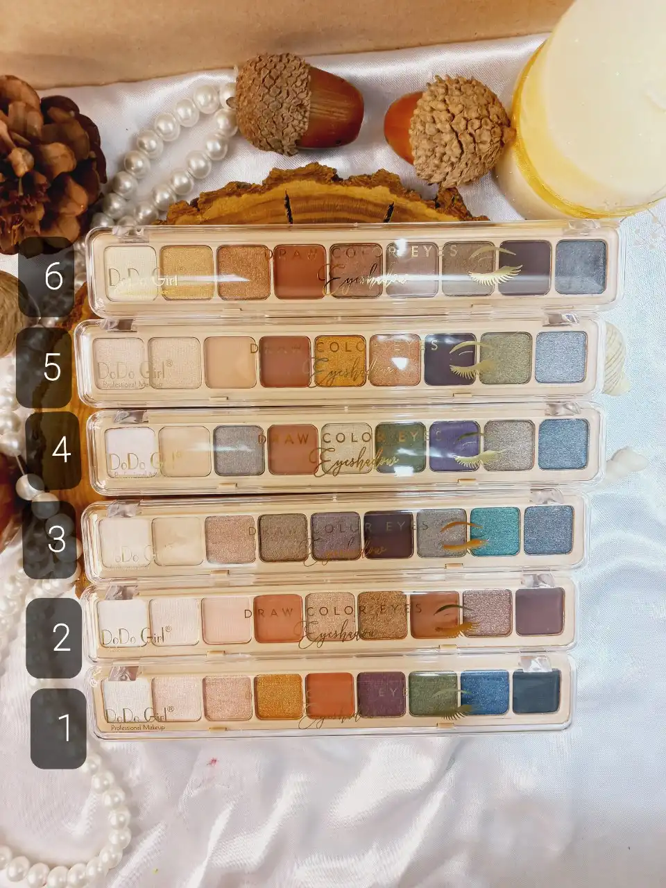 پالت سایه چشم 9 رنگ دودو گرل کد D3131