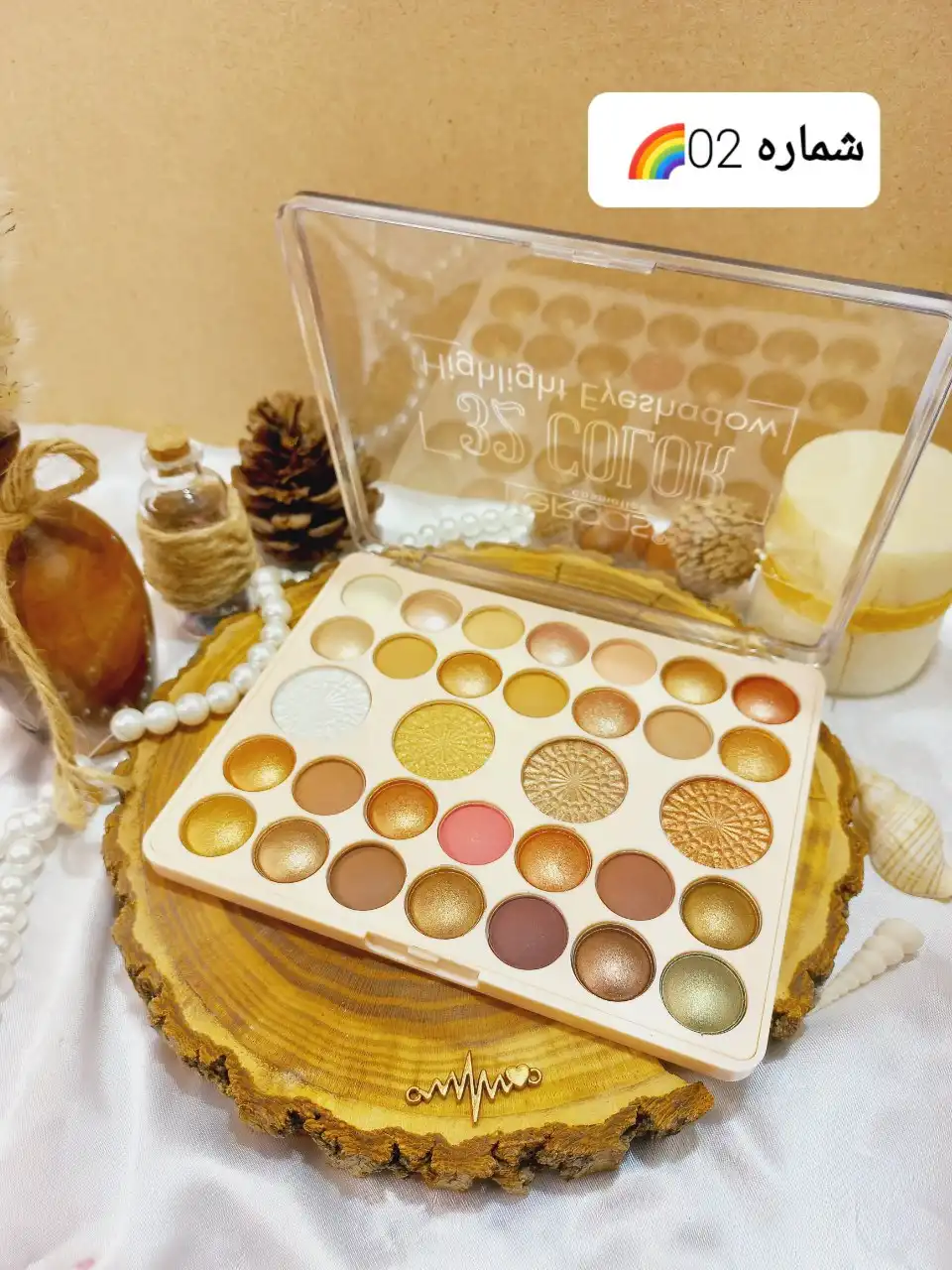 پالت کانتور و کانسیلر پرطرفدار 32 رنگ فراس feraas کد FR2007-2