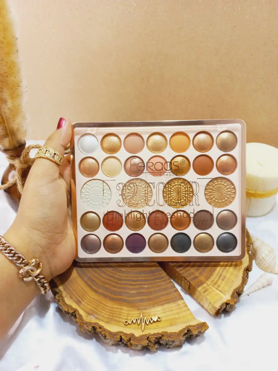 پالت کانتور و کانسیلر پرطرفدار 32 رنگ فراس feraas کد FR2007-2