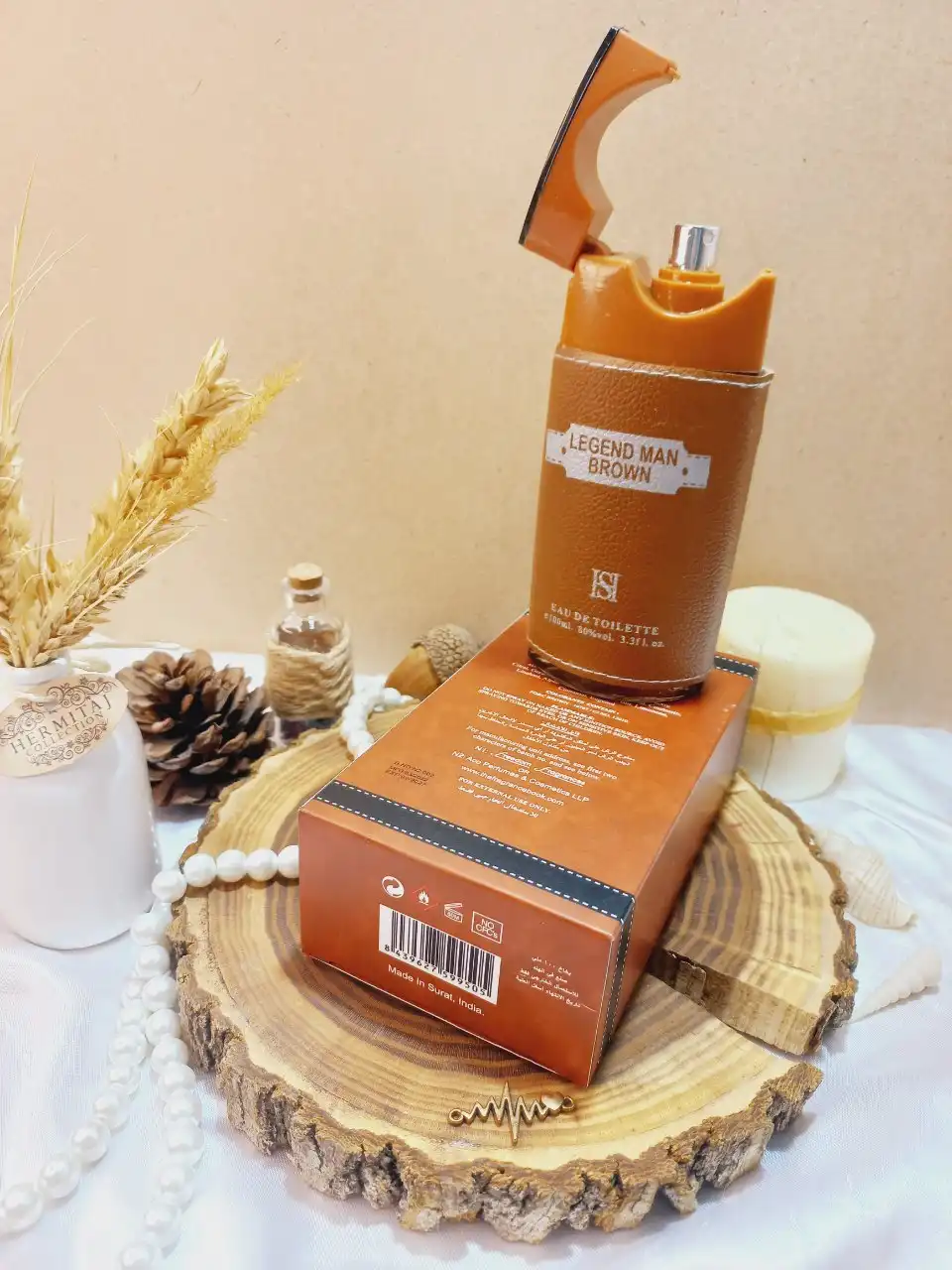 ادکلن مردانه لجند من بروون بلک شادو LEGEND MAN BROWN حجم 100 میلی لیتر اورجینال اماراتی