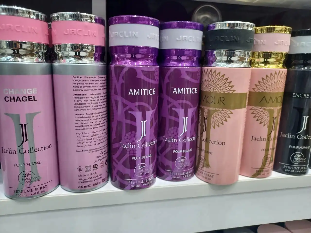 اسپری اماراتی ژاکلین کالکشن حجم 250 میل مدل (جور)