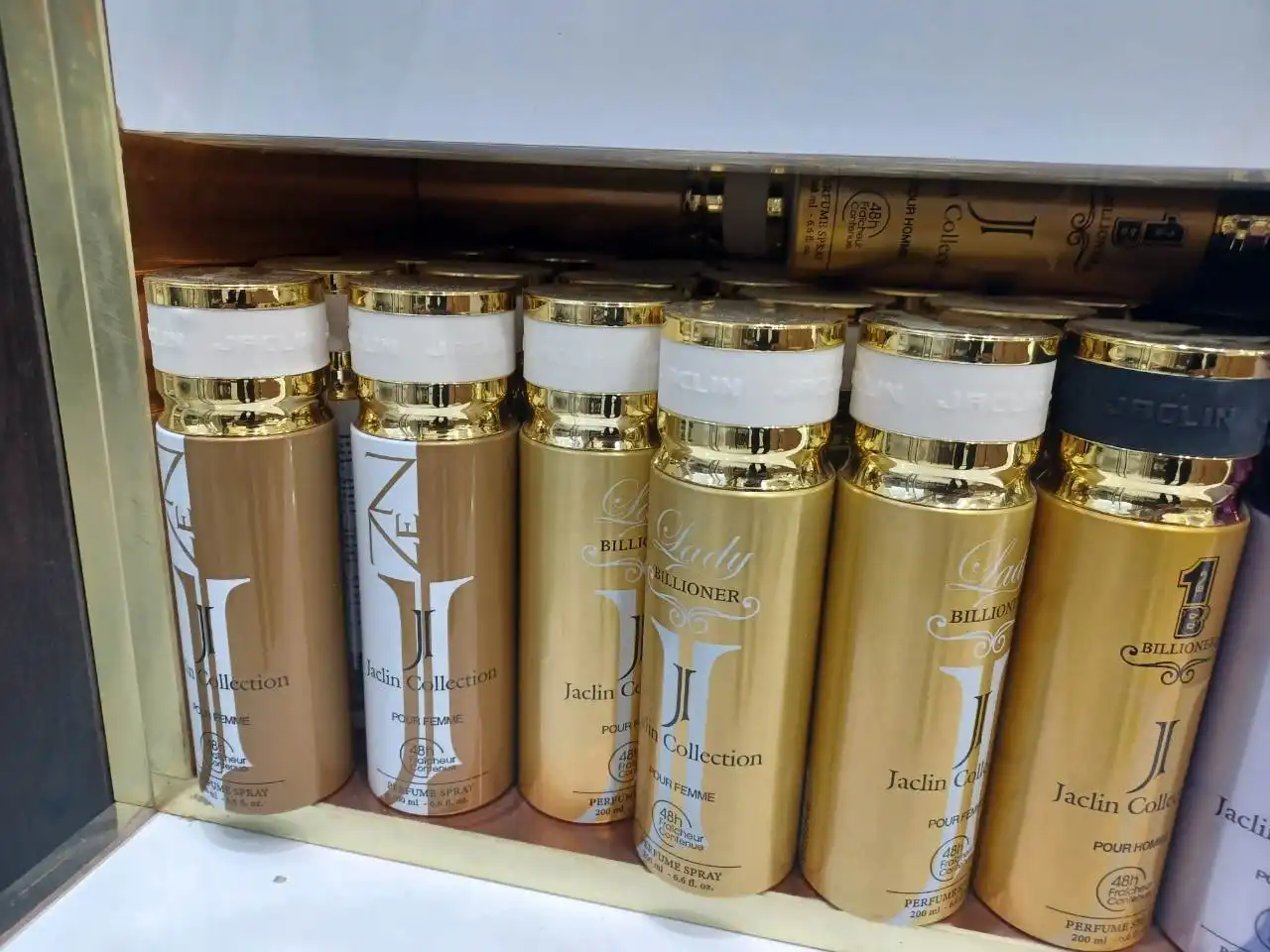 اسپری اماراتی ژاکلین کالکشن حجم 250 میل مدل (جور)