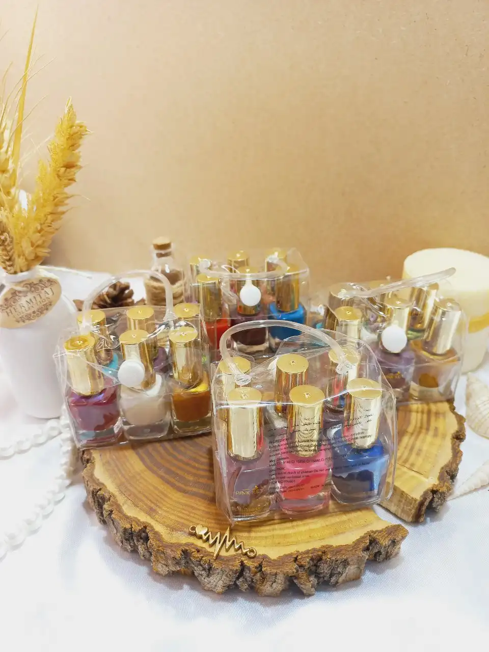 پک 6 تایی لاک دسته دار کیفی پینک کی pink key