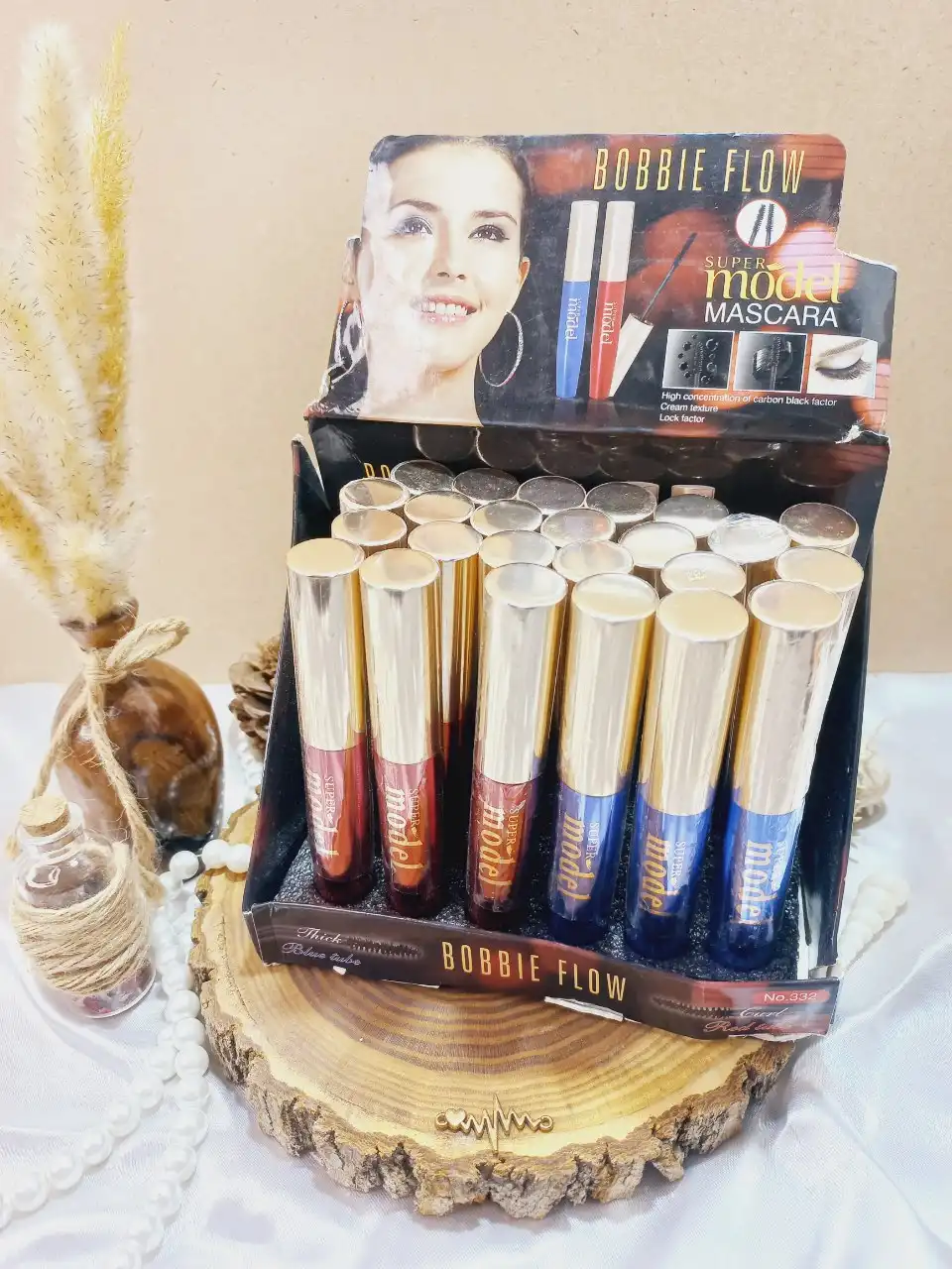 ریمل جدید سوپرمدل ماسکارا super model mascara کد 332