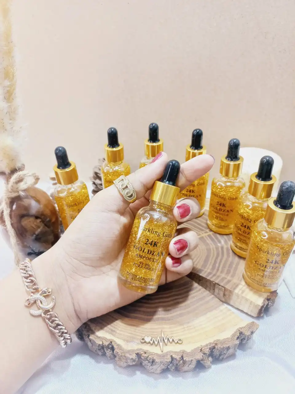 پرایمر و سرم زیر ساز طلای 50 میل گلدزن GOLDZAN